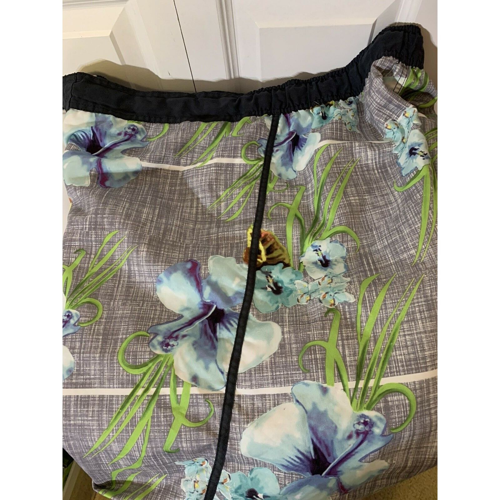 Ocean Pacific OP Swim Trunks Shorts Men’s Sz XL 40-42 Gray Blue Green Swim Size US 40 / EU 56 - 7 Thumbnail