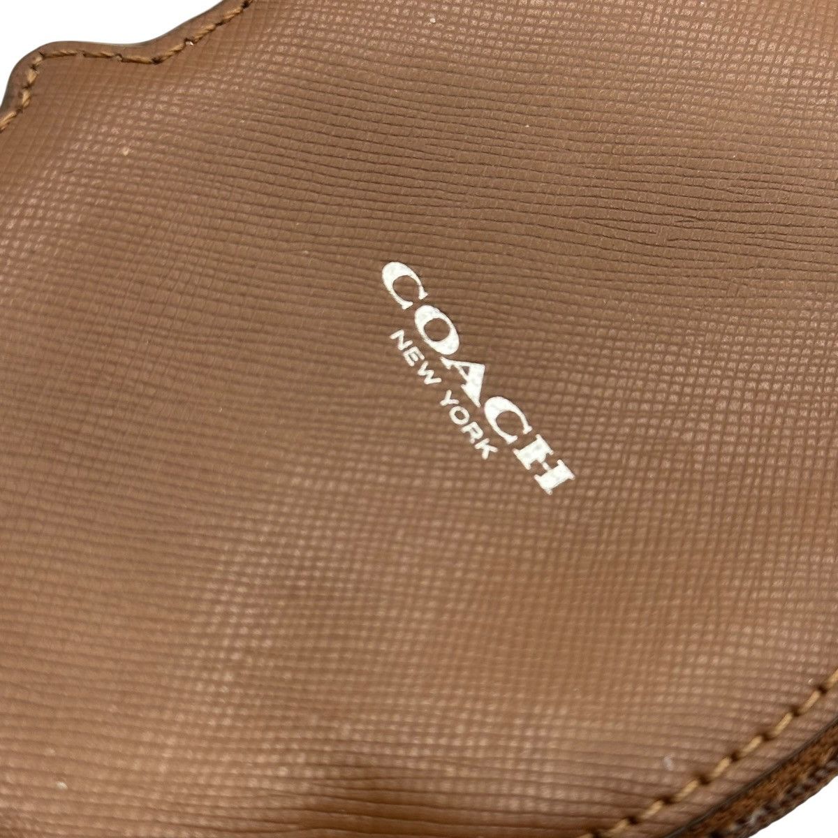 Coach Coach Squirrel Coin Purse Wallet Brown Leather Zip Around Size ONE SIZE - 5 Thumbnail