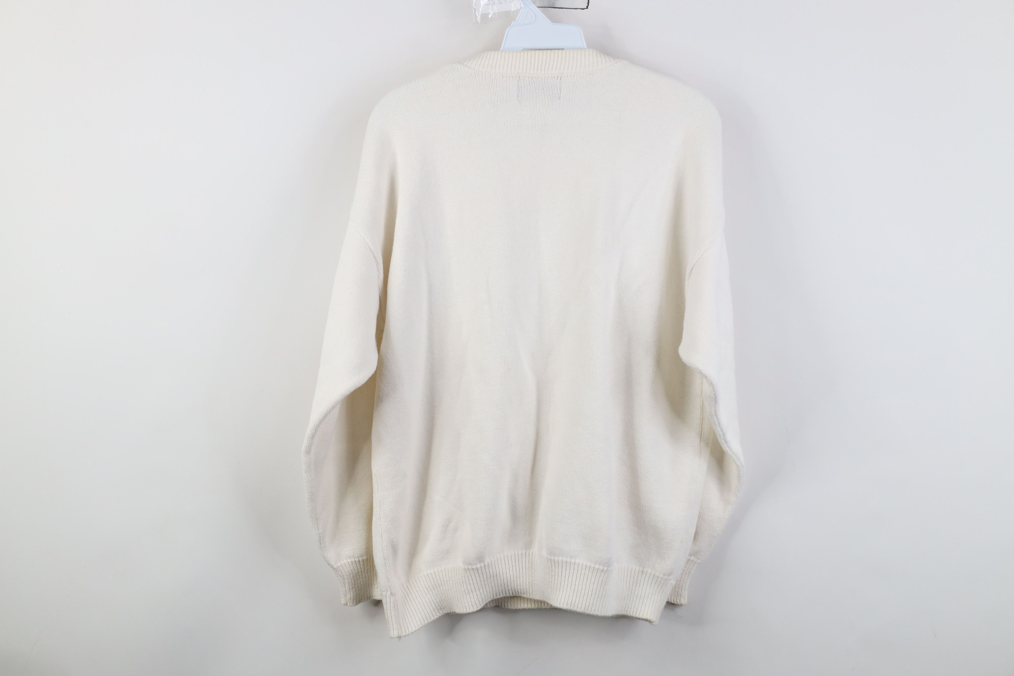 Vintage Vintage 90s Scooby Doo Cartoon Knit Sweater White USA Size US M / EU 48-50 / 2 - 12 Thumbnail