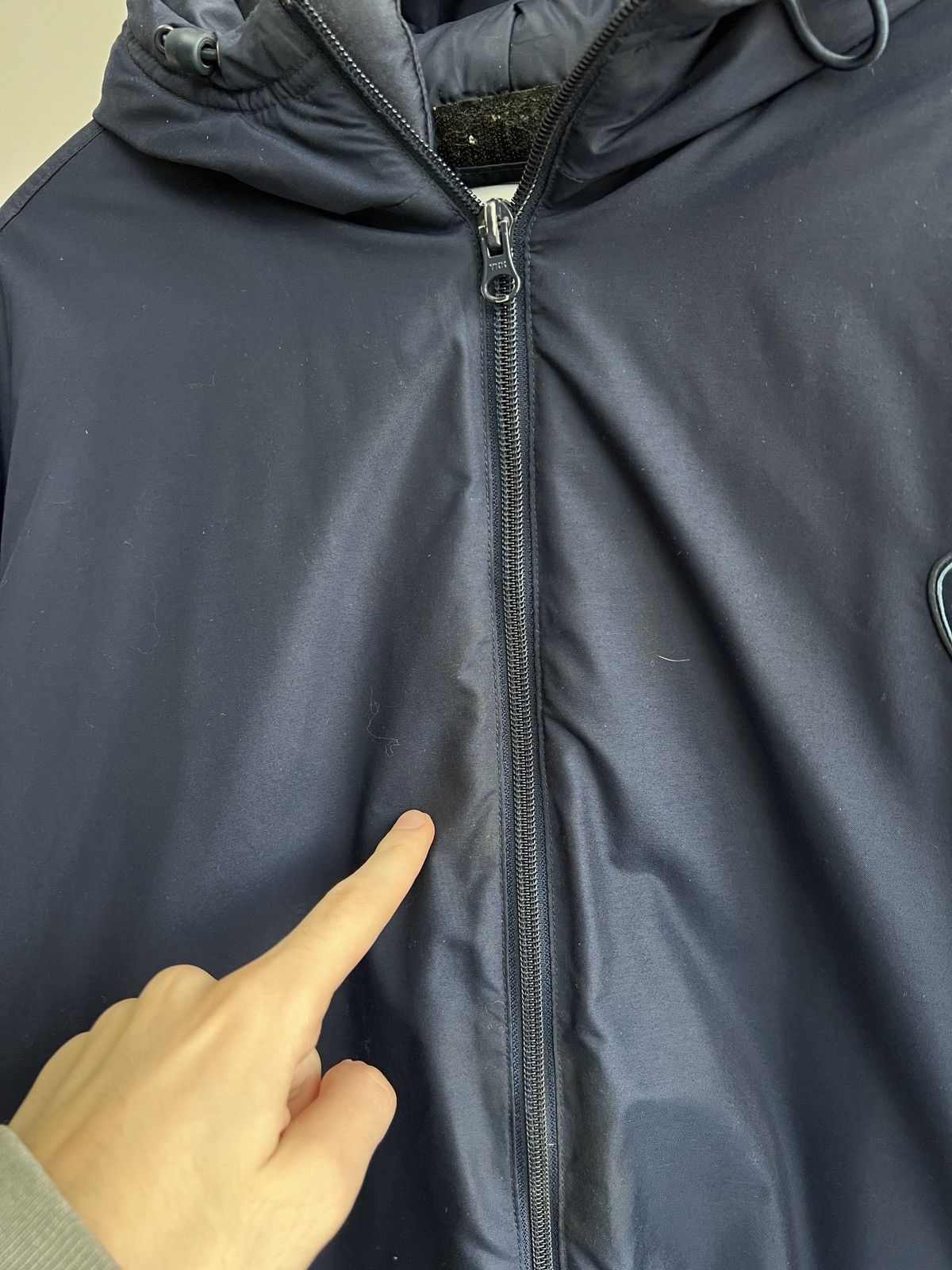 Nike × Vintage 90s Nike Retro Logo Vintage Y2K Puffer Outdoor Jacket Size US XL / EU 56 / 4 - 17 Thumbnail