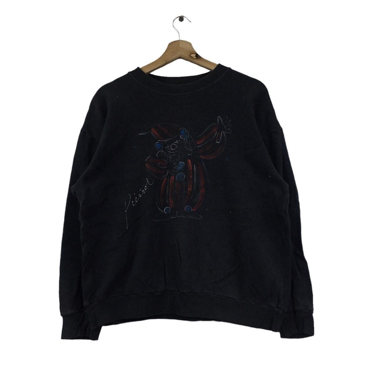 Vintage Vtg PABLO PICASSO ARTWORK Le Clown Painting Sweatshirt Size US M / EU 48-50 / 2 - 1 Thumbnail