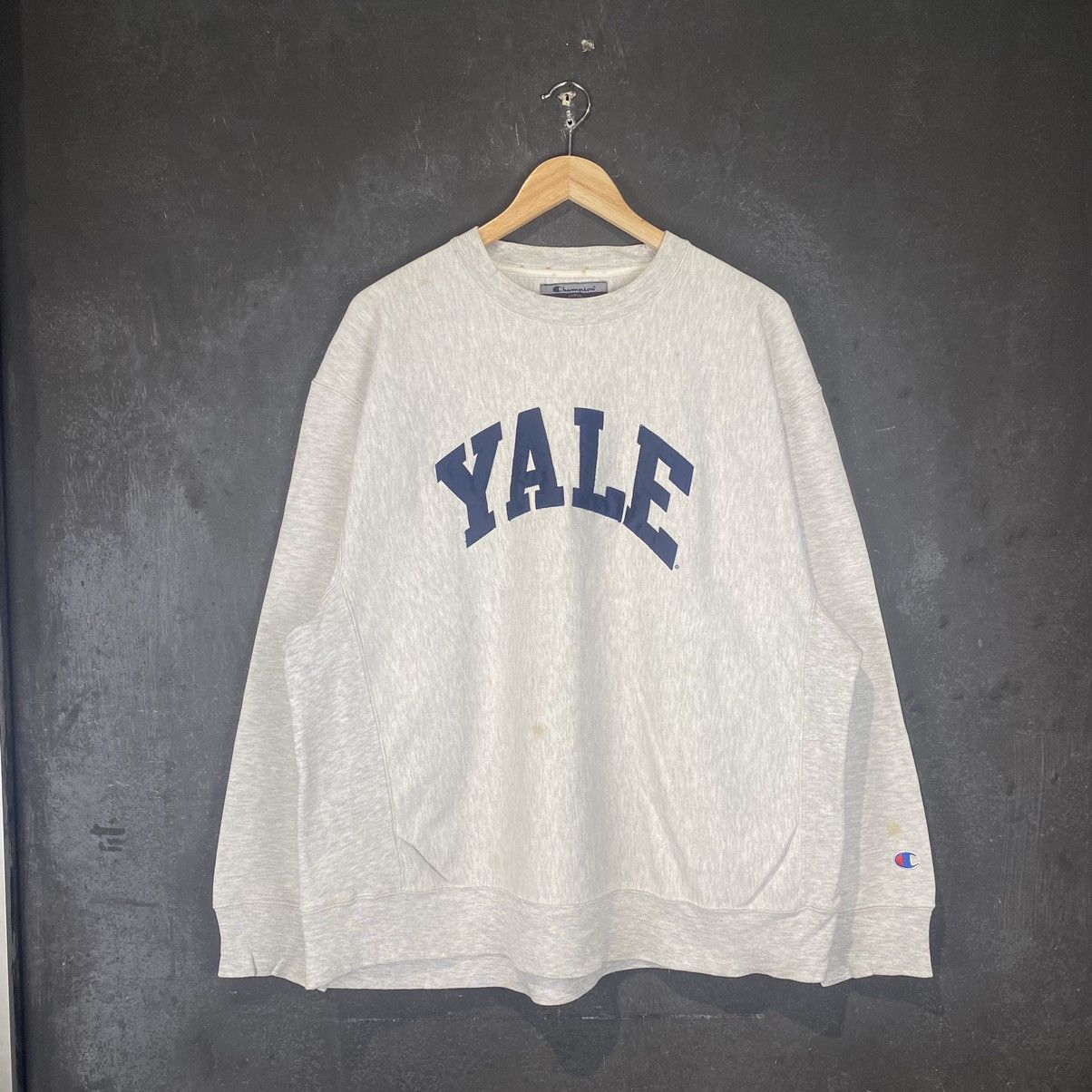 Champion × Vintage y2k Yale Reverse Weave Crewneck Size US L / EU 52-54 / 3 - 1 Thumbnail