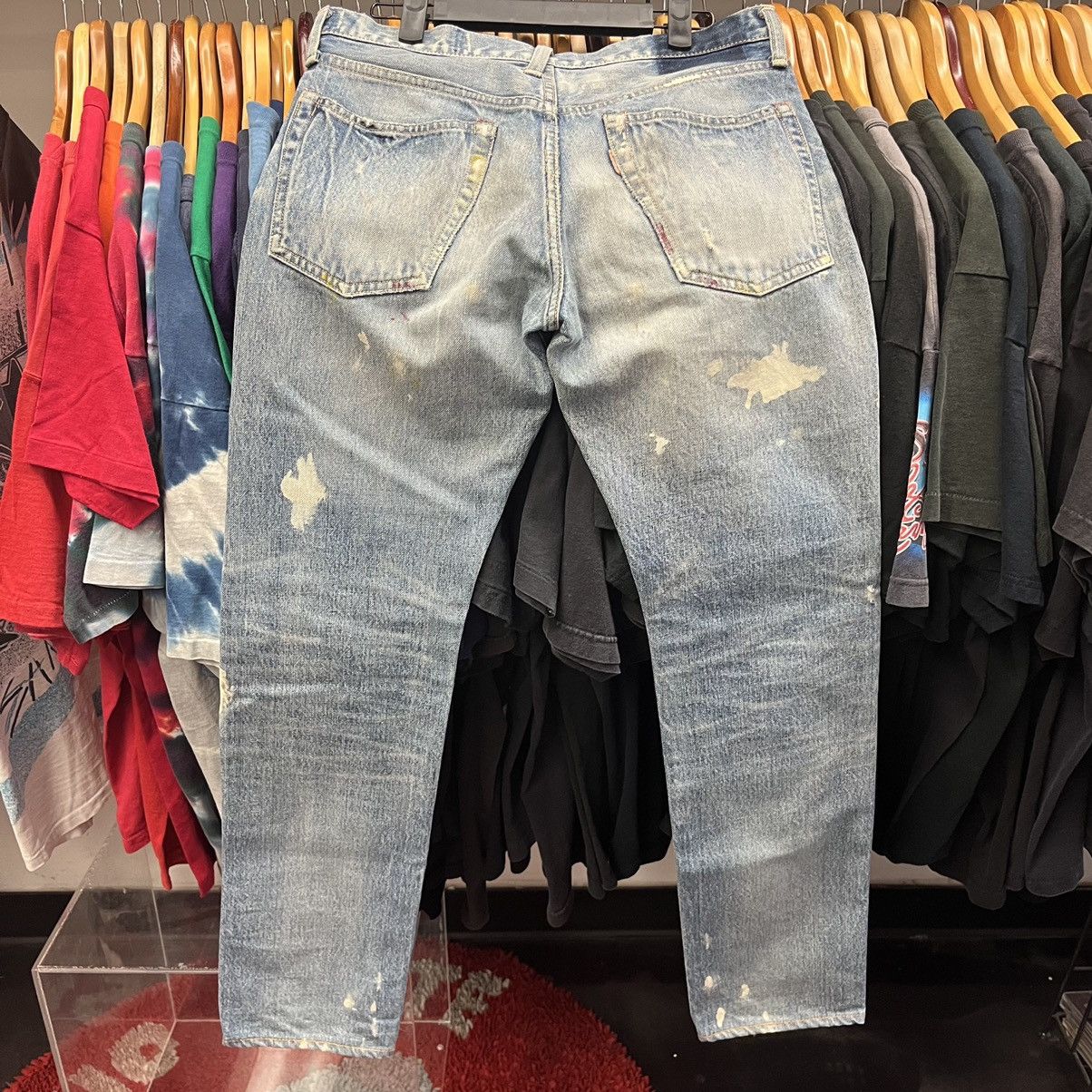 Kapital Kapital Painter Pants Japanese Denim Blue Made In Japan Size US 31 - 6 Thumbnail