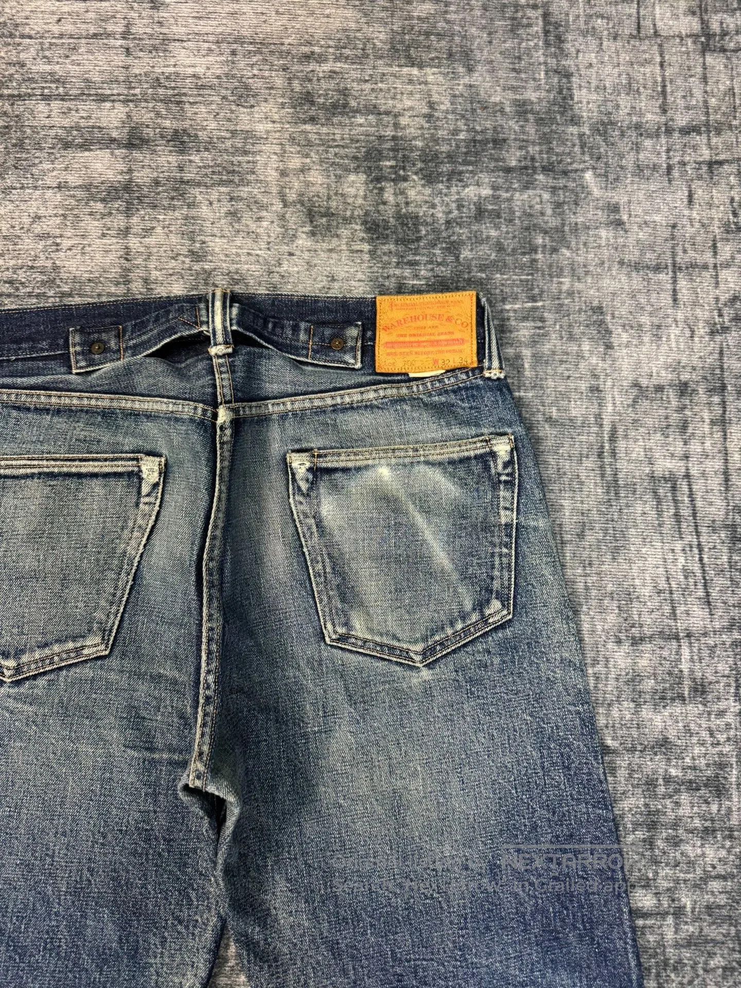 Vintage Vintage 700 Japan Washed Retro Blue Jeans. Size US 32 / EU 48 - 8 Thumbnail