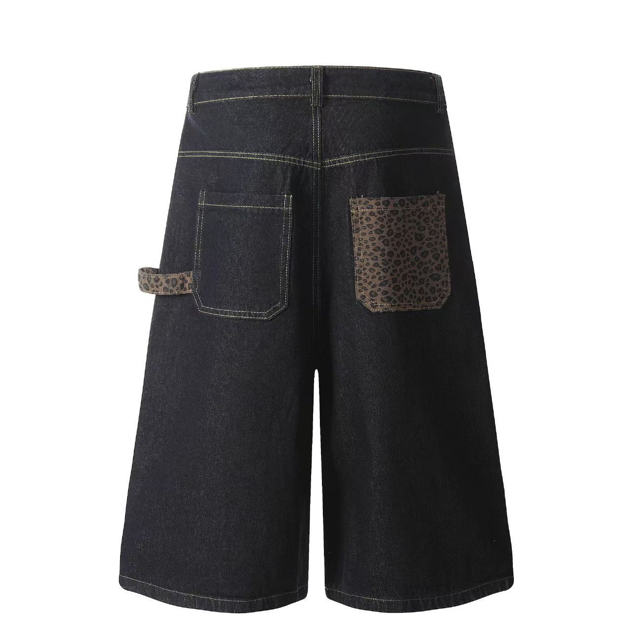 Vintage Vintage washed baggy seven-minute shorts Size US 34 / EU 50 - 2 Thumbnail