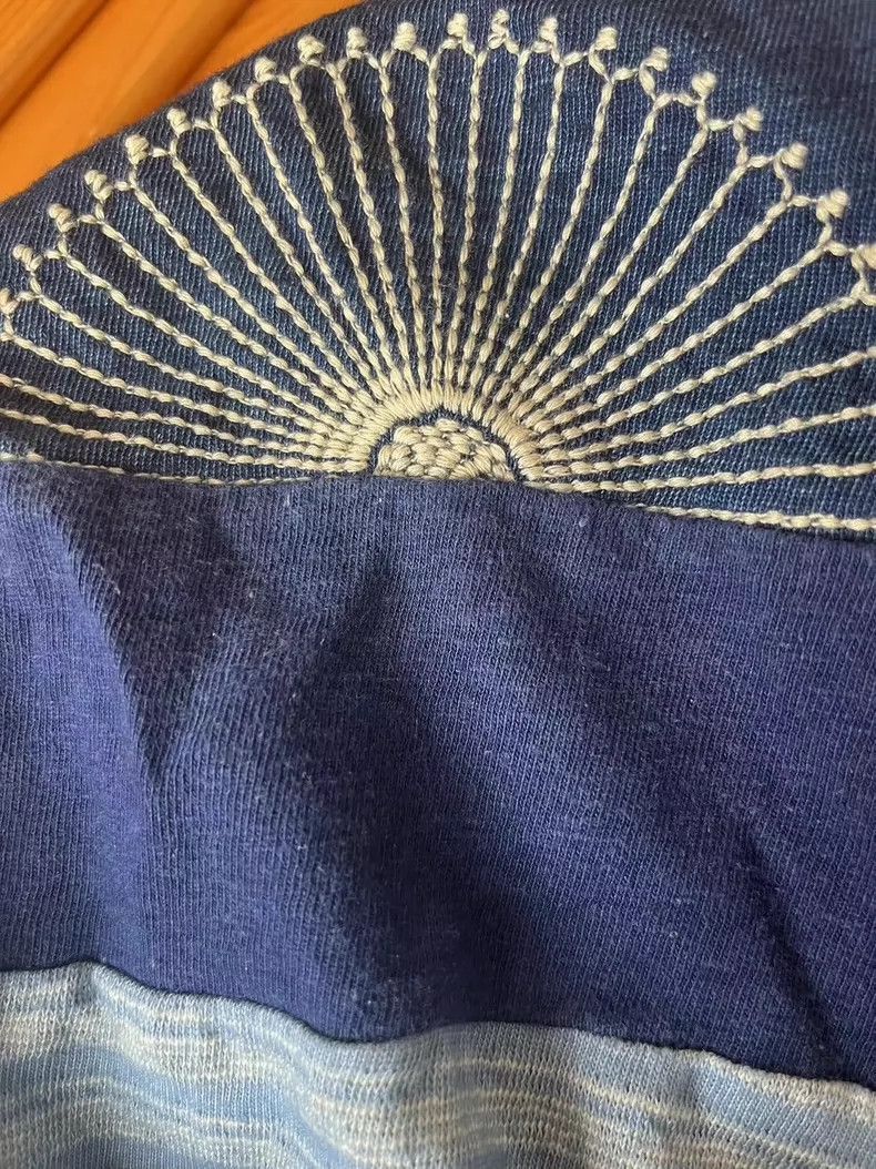 Kapital kapital blue long sleeve top Size US M / EU 48-50 / 2 - 5 Thumbnail
