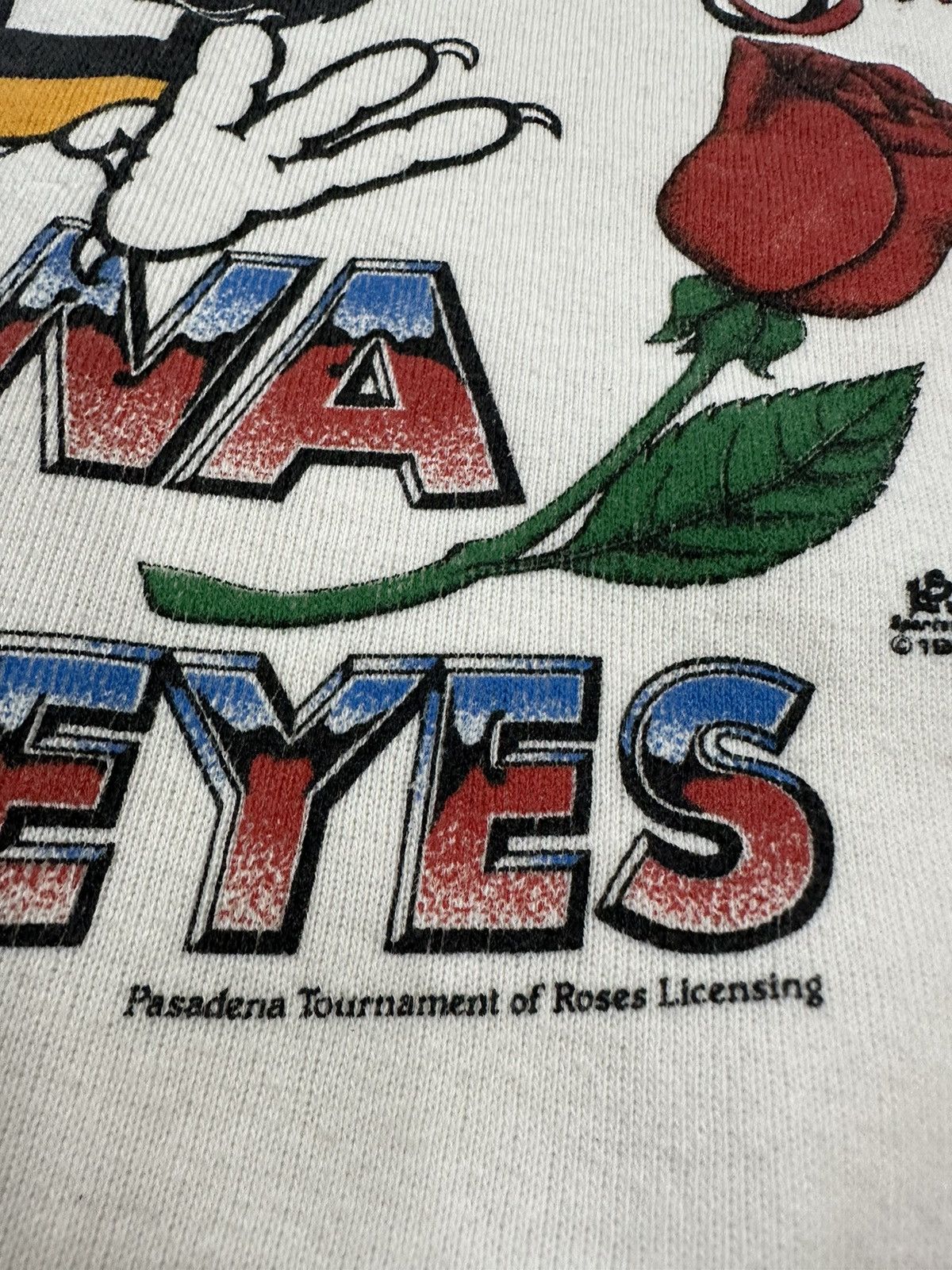 Vintage Vintage 80s Iowa Hawkeyes Rose Bowl Collegiate Sweatshirt Size US M / EU 48-50 / 2 - 5 Thumbnail