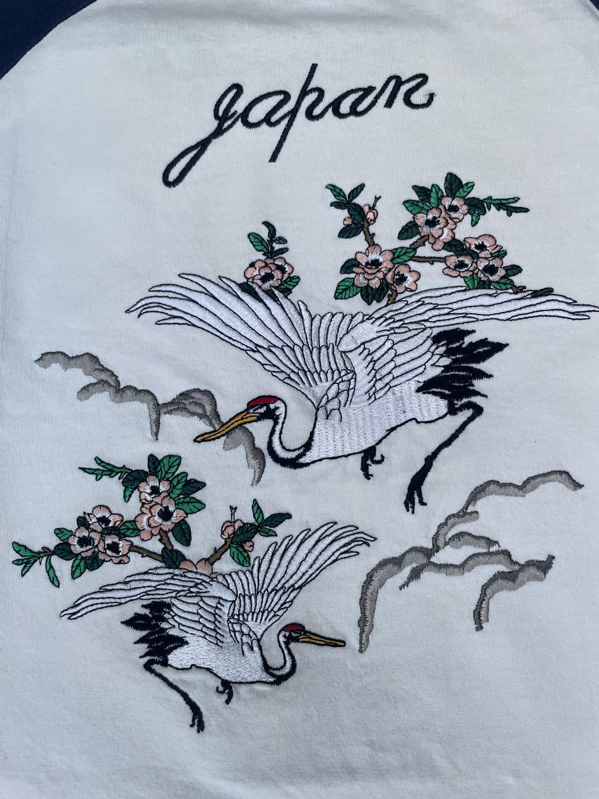 Japanese Brand Sukajan Japan Long Sleeve Tshirt Size US L / EU 52-54 / 3 - 9 Thumbnail