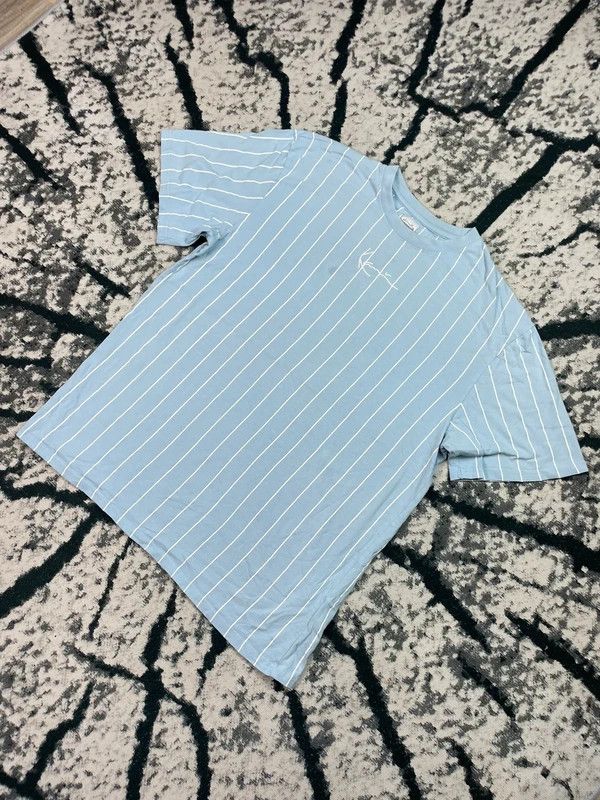 Karl Kani Karl Kani T-shirt blue striped XL Size US XL / EU 56 / 4 - 2 Thumbnail