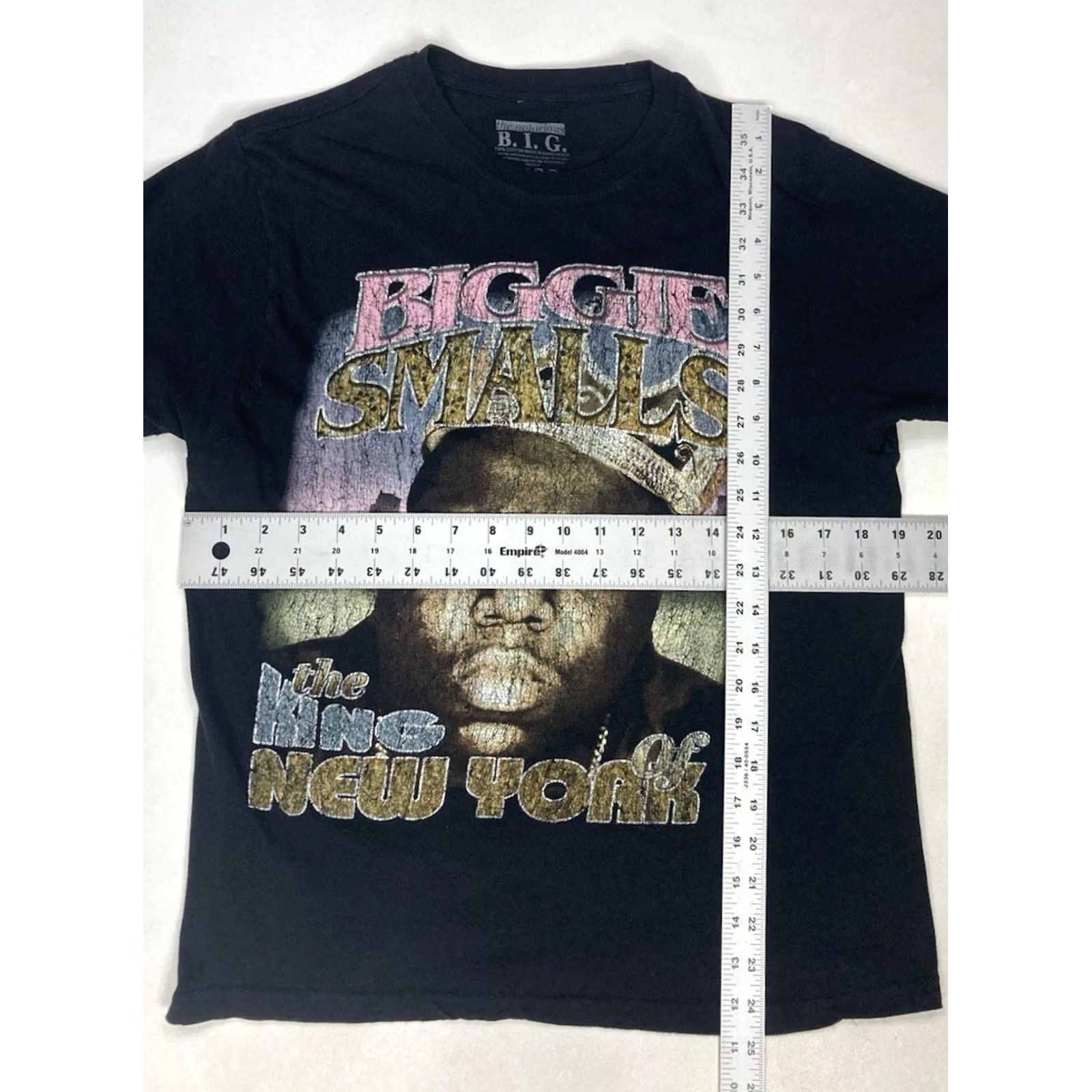 Vintage VINTAGE The Notorious BIG Biggie Smalls King New York Graphic T-shirt Women Medium Black Short Sleeve Crew Neck Pullover Casual Music Womens Size M / US 6-8 / IT 42-44 - 5 Thumbnail