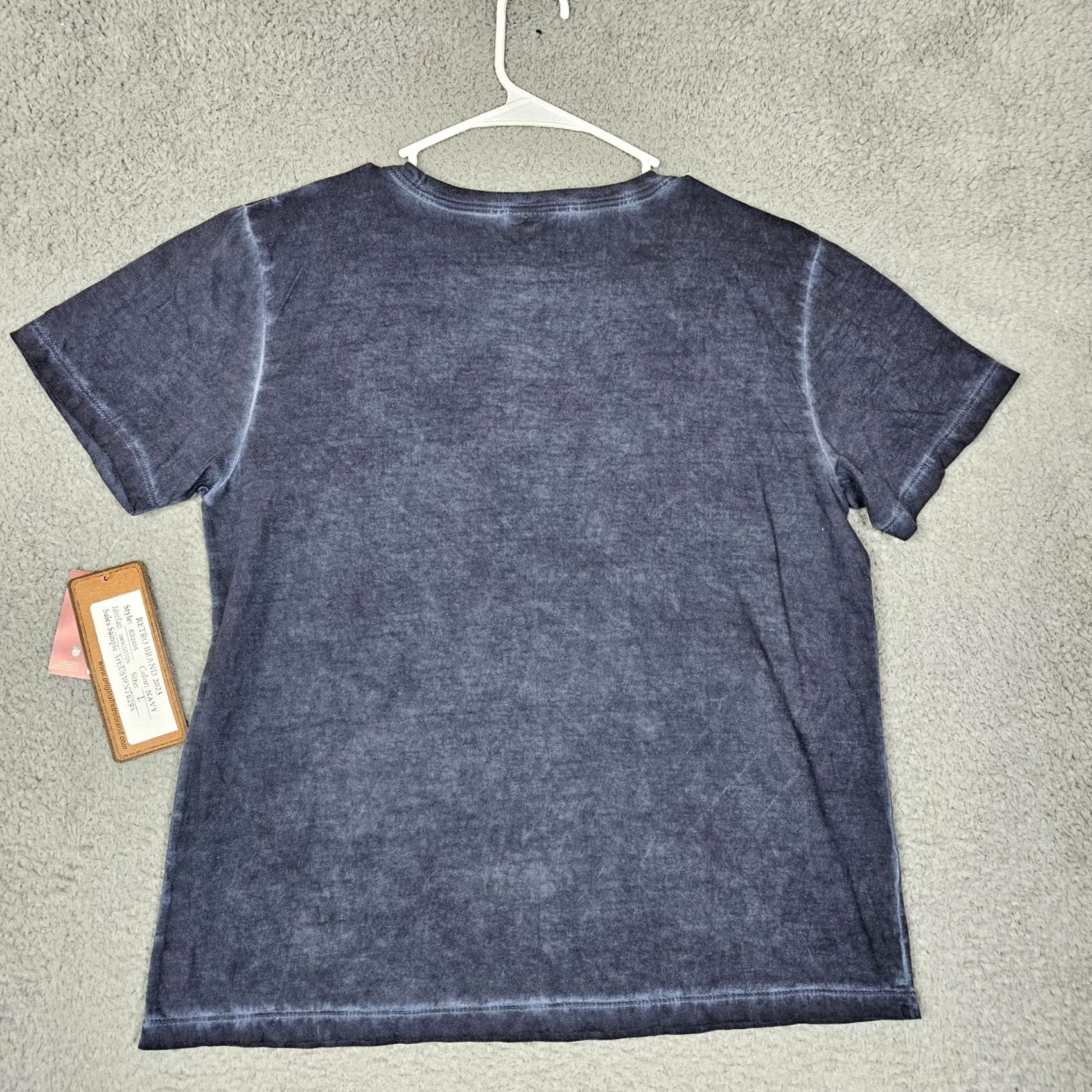 Vintage RETROBRAND United States NATIOANL Team Women's Navy Tee L NEW Size L / US 10 / IT 46 - 6 Thumbnail