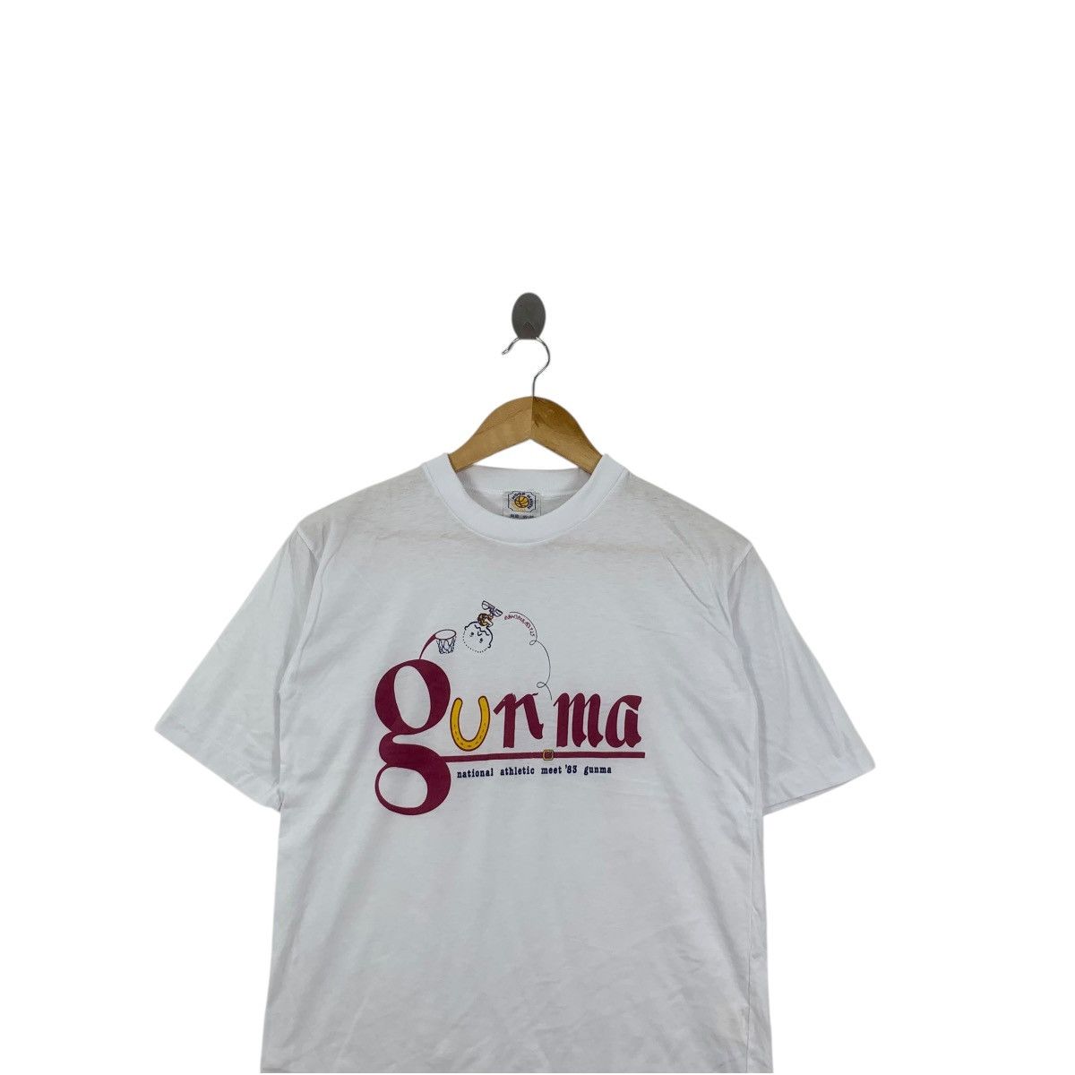 Other Vintage 1983 GUNMA JAPAN National Athletic Tee Shirt Top S Size L / US 10 / IT 46 - 2 Thumbnail