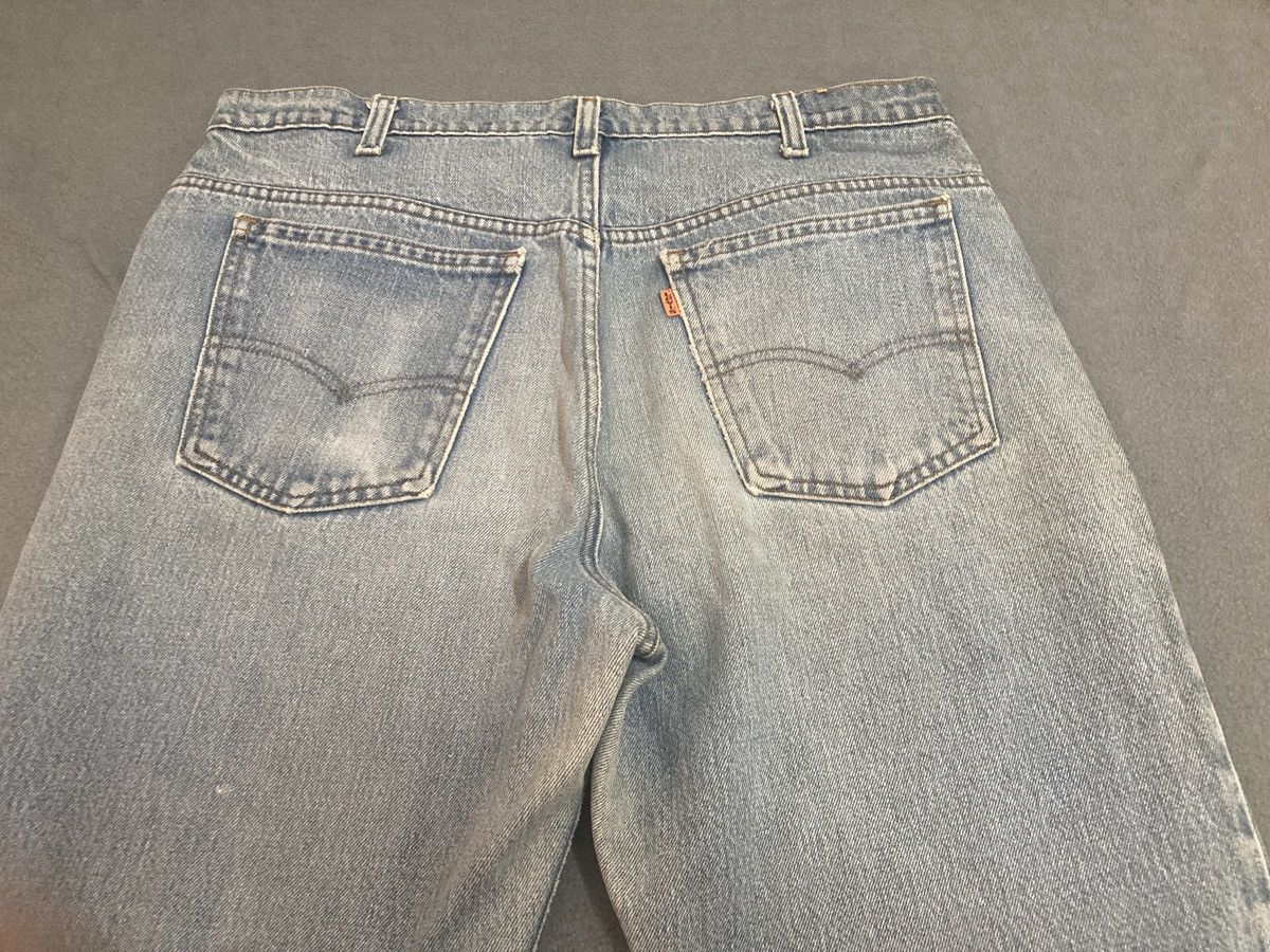 Levi's Vintage 80’s Levis 519 orange tab jeans Made in USA Size US 35 - 10 Thumbnail
