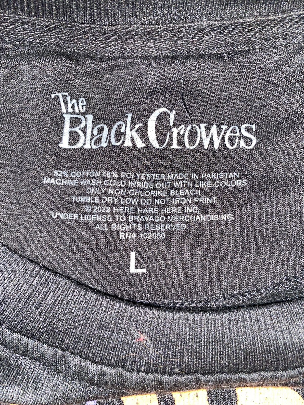 Japanese Brand Japanese Brand The Black Crowed Big Print Sweatshirt Size US L / EU 52-54 / 3 - 5 Thumbnail
