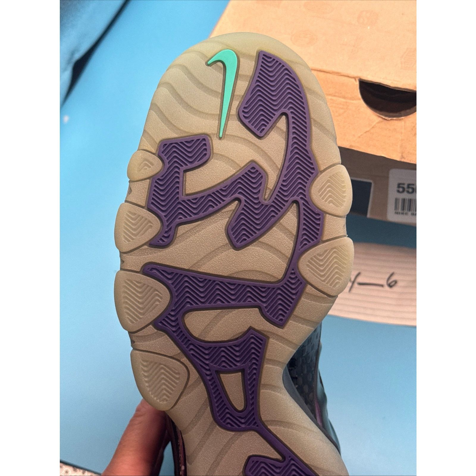 Nike Nike Barkley Posite Max 2013 Eggplant m8.5 w10 Size US 8 / EU 41 - 13 Thumbnail