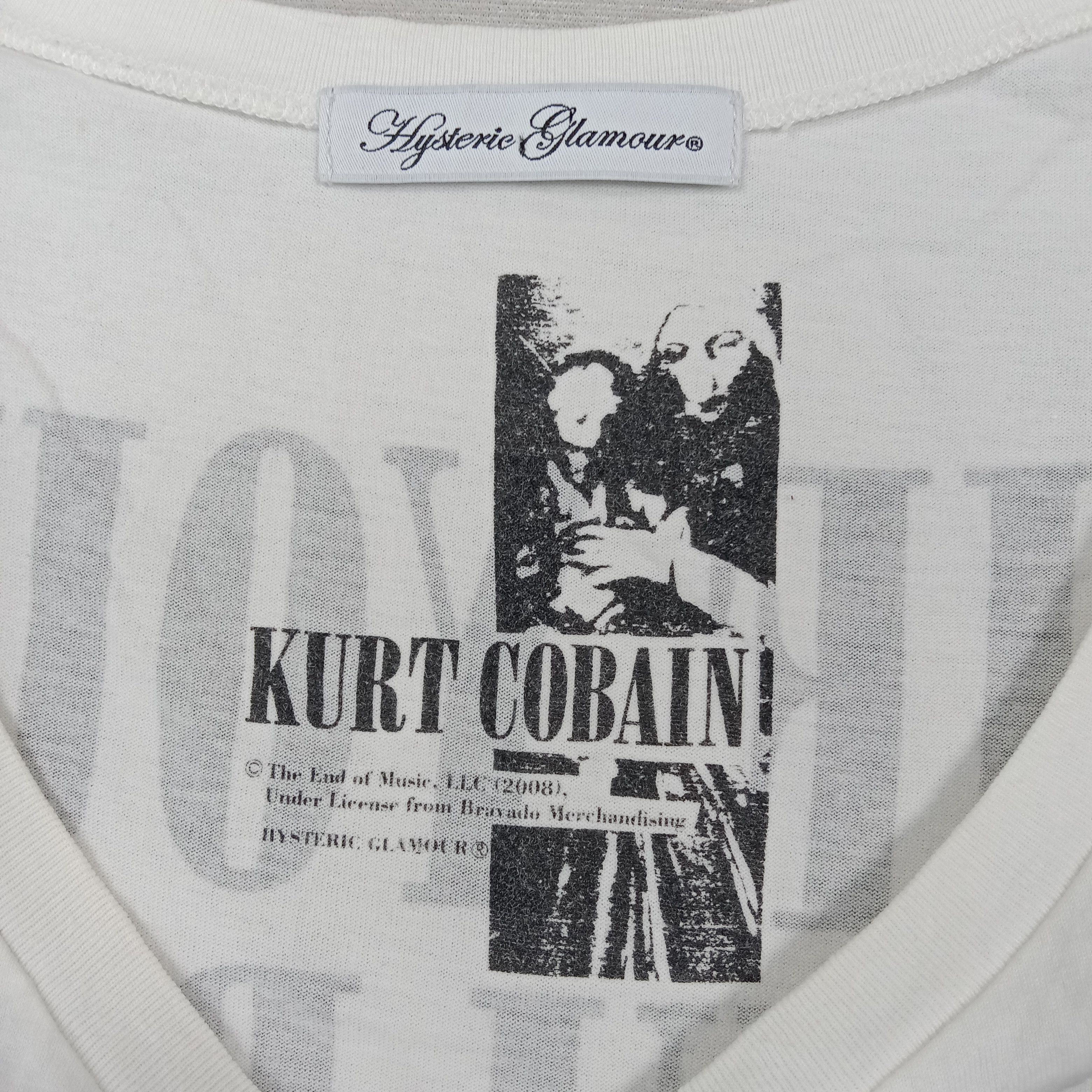 Hysteric Glamour Hysteric Glamour X Kurt Cobain Sleeveless Tshirt C276N34 Size US S / EU 44-46 / 1 - 5 Thumbnail