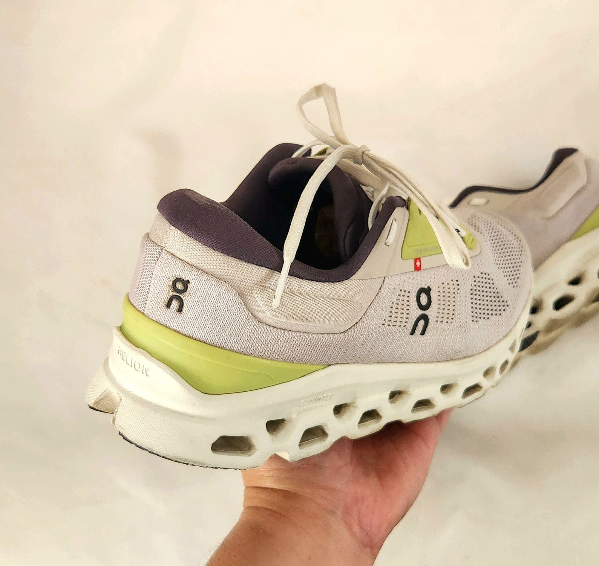 On ON CLOUDSTRATUS 3 On Cloudstratus 3 3MD30112143 Pearl Ivory Size US 8.5 / EU 41-42 - 2 Thumbnail