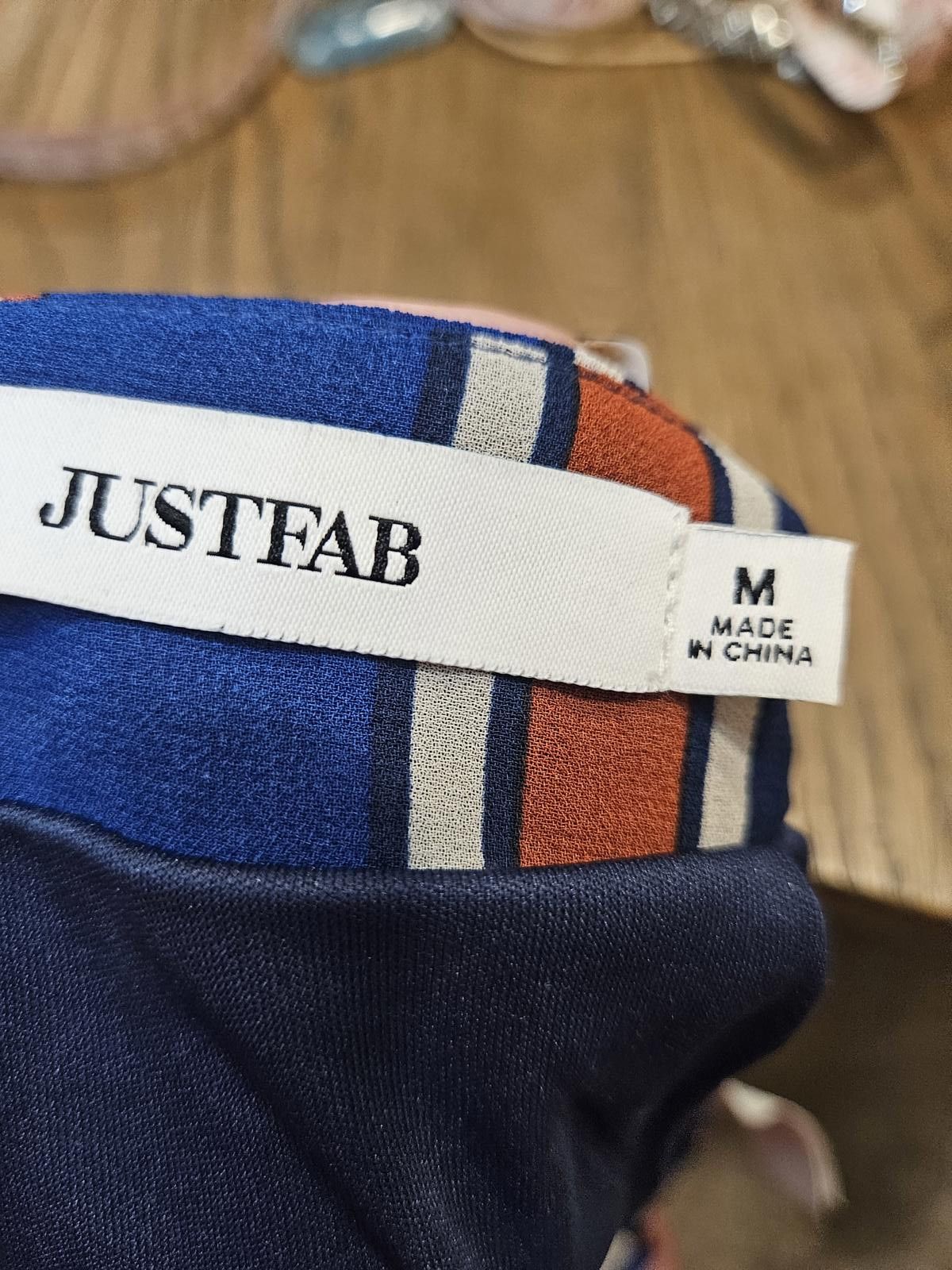Designer Nwt JustFab Festival Striped Wide-Leg Pants/shorts #294 Size 32" / US 10 / IT 46 - 7 Thumbnail
