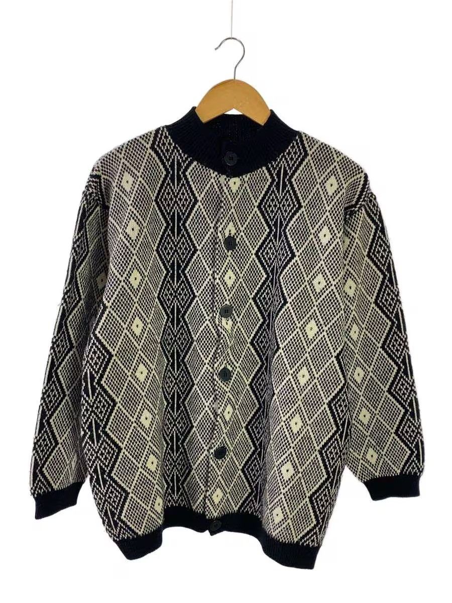 Yohji Yamamoto 80's Argyle Cardigan Size US M / EU 48-50 / 2 - 1 Thumbnail