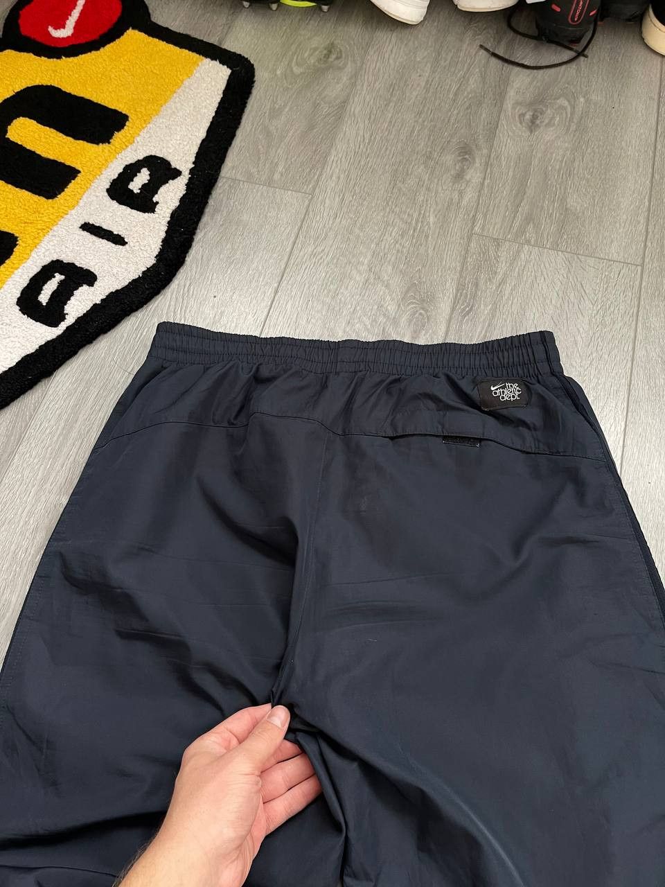 Nike × Streetwear × Vintage nike swoosh 2000s rare nylon pants Size US 34 / EU 50 - 12 Thumbnail