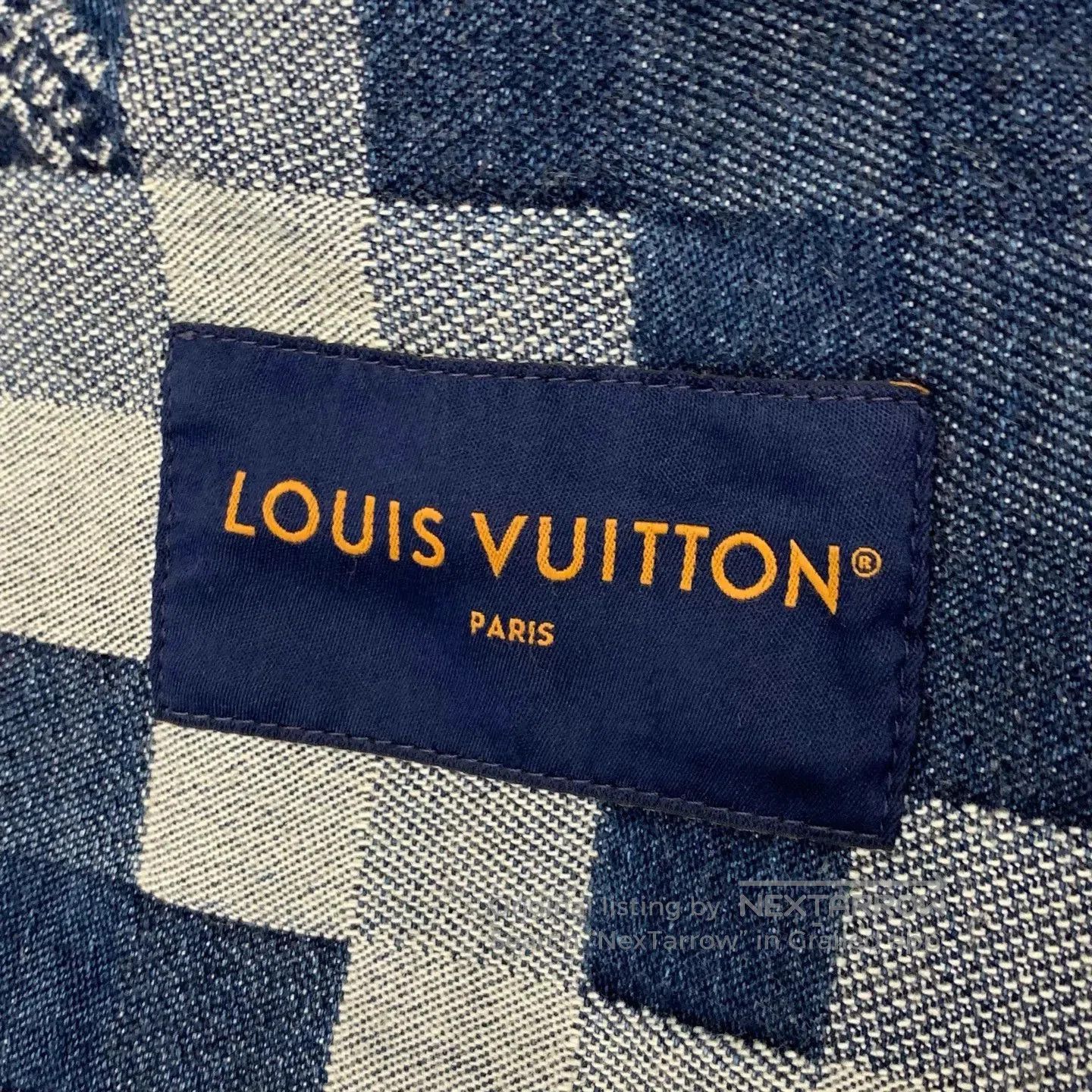 Louis Vuitton lv x 菲董 chessboard denim jacket. Size US XXL / EU 58 / 5 - 6 Thumbnail