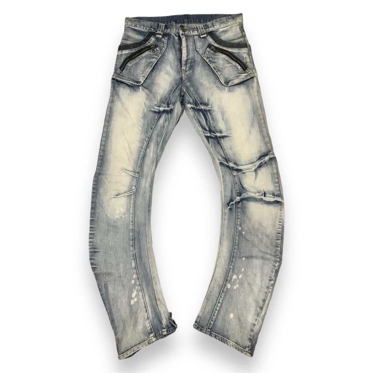 PPFM PPFM J-Cut Curve Denim Size US 33 - 1 Thumbnail