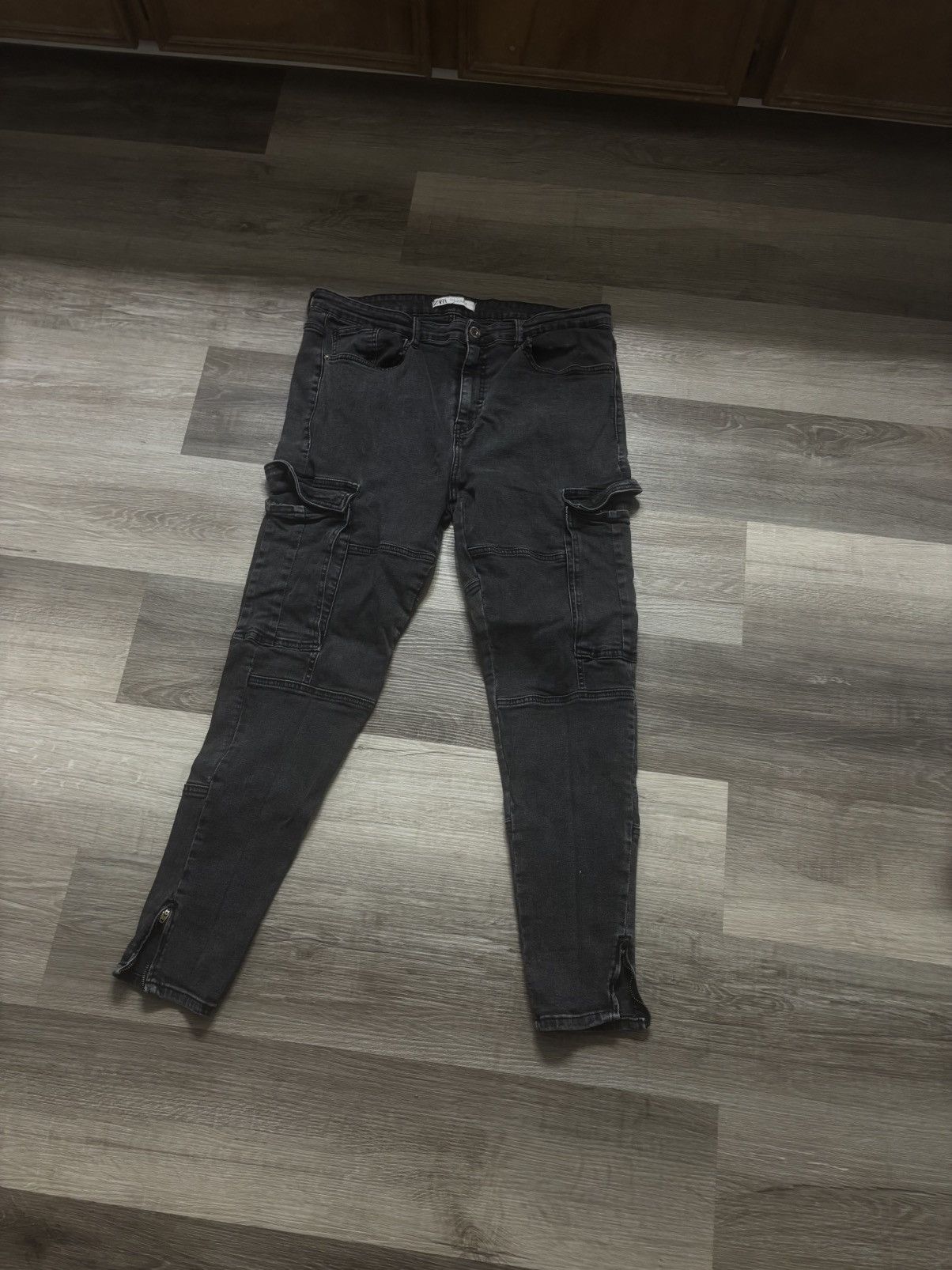 Zara Zara denim cargos Size US 36 / EU 52 - 1 Thumbnail