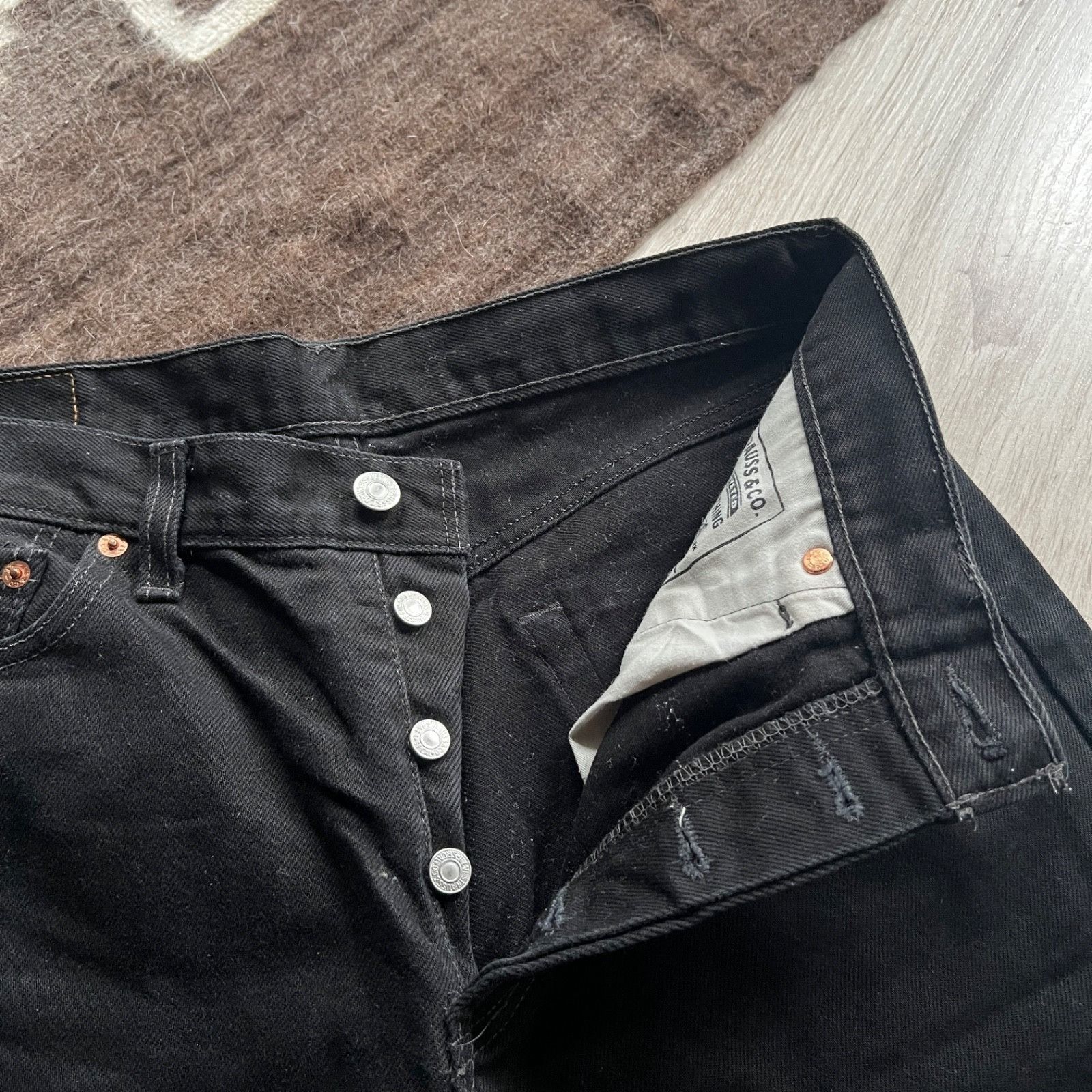 Levi's Levi’s 590 Vintage 90s Straight Denim Jeans 9624AC Size US 32 / EU 48 - 4 Thumbnail