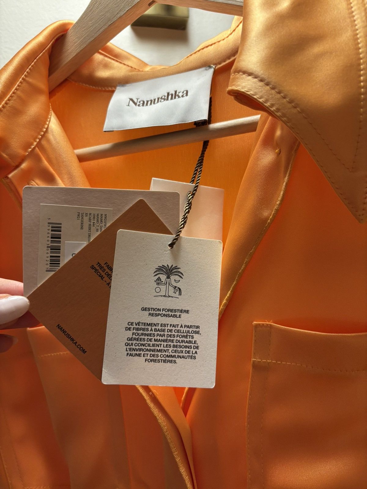 Nanushka Nanushka Asymmetrical Mamo Dress Size XS / US 0-2 / IT 36-38 - 5 Thumbnail