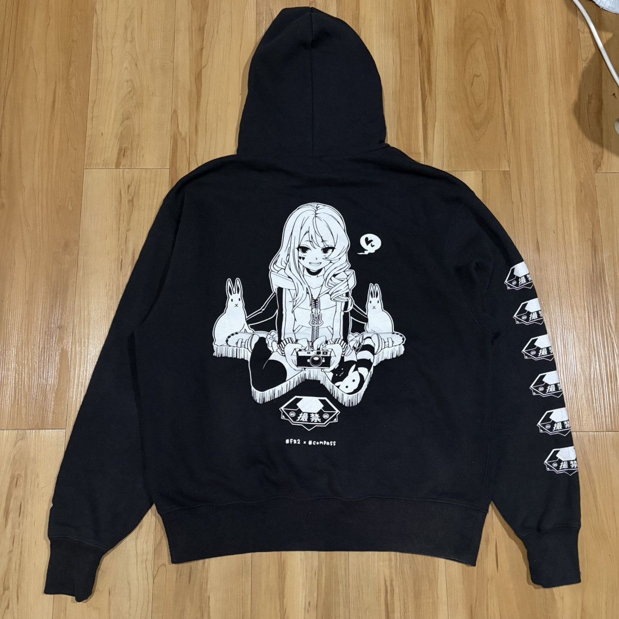 FR2 Fr2 Fxxking Rabbits x compass hoodie Size US L / EU 52-54 / 3 - 1 Thumbnail