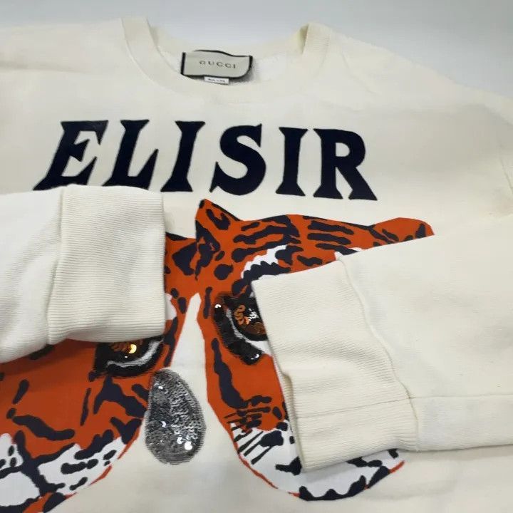 Gucci Gucci Tiger Print Sweatshirt for Women-2507 Size S / US 4 / IT 40 - 6 Thumbnail