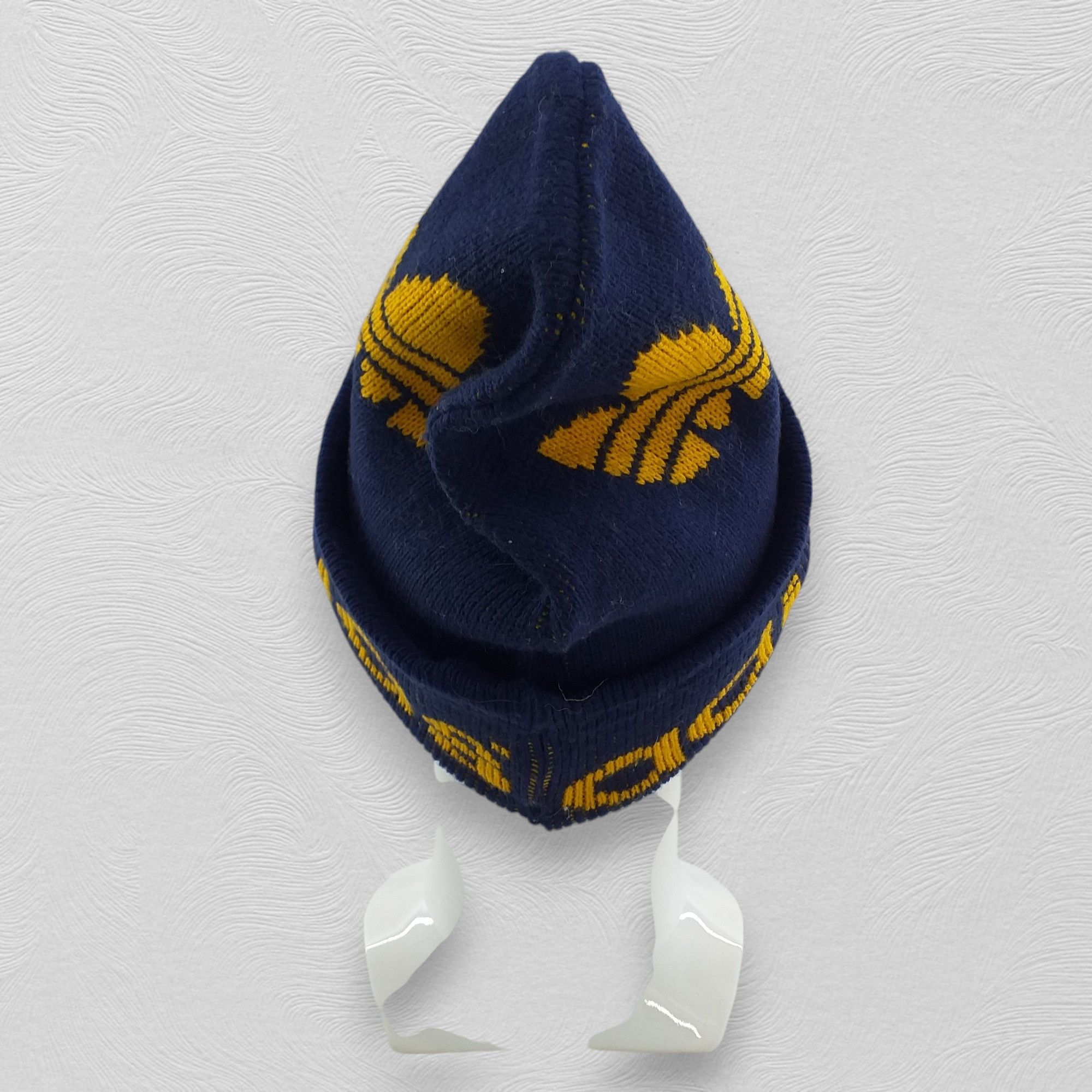 Adidas Trefoil Adidas Big Logo Snow Cap Hat Beanie - BN004 Size ONE SIZE - 2 Thumbnail