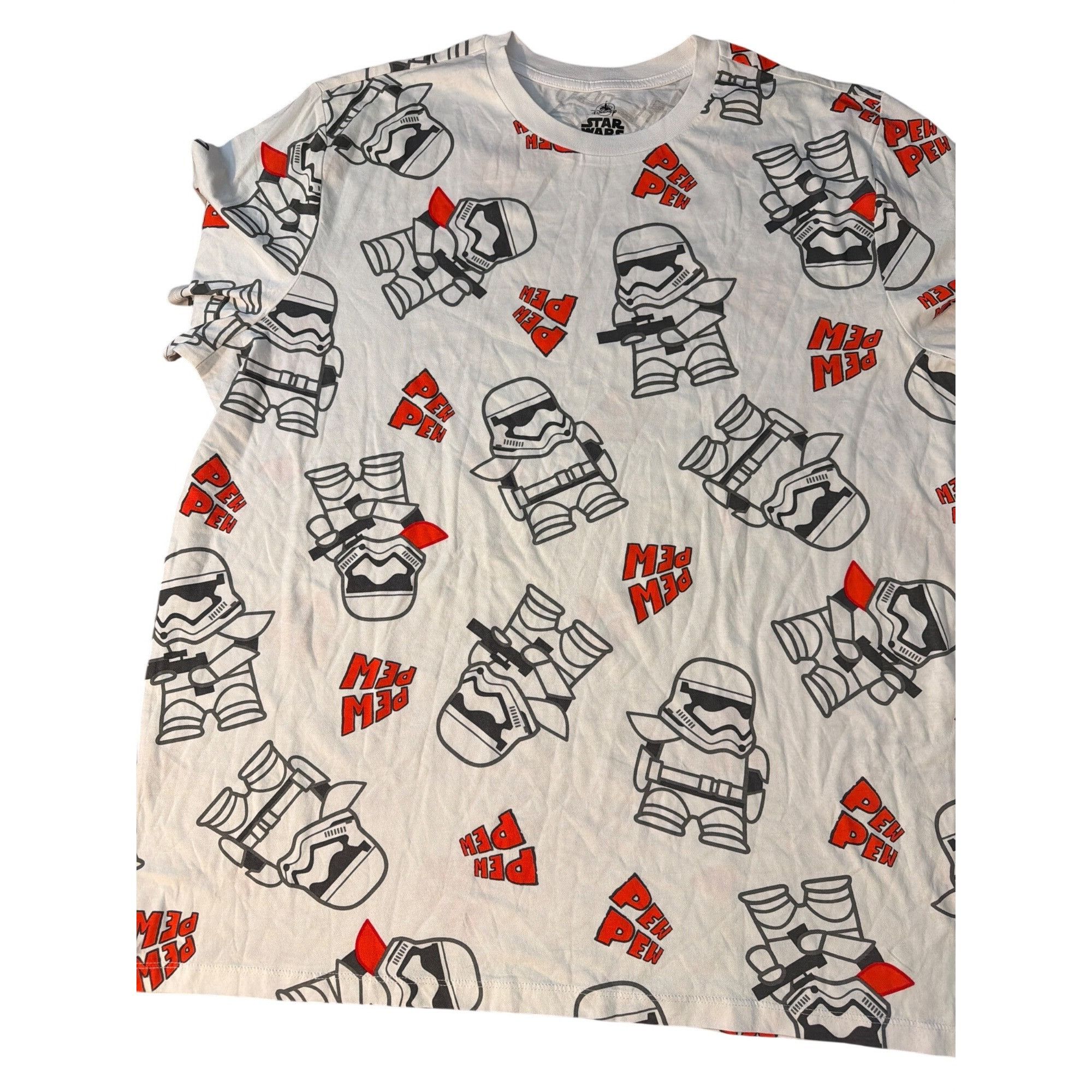 Disney Disney Parks Star Wars Shirt Stormtroopers Pew Pew All Over Size US XL / EU 56 / 4 - 1 Thumbnail