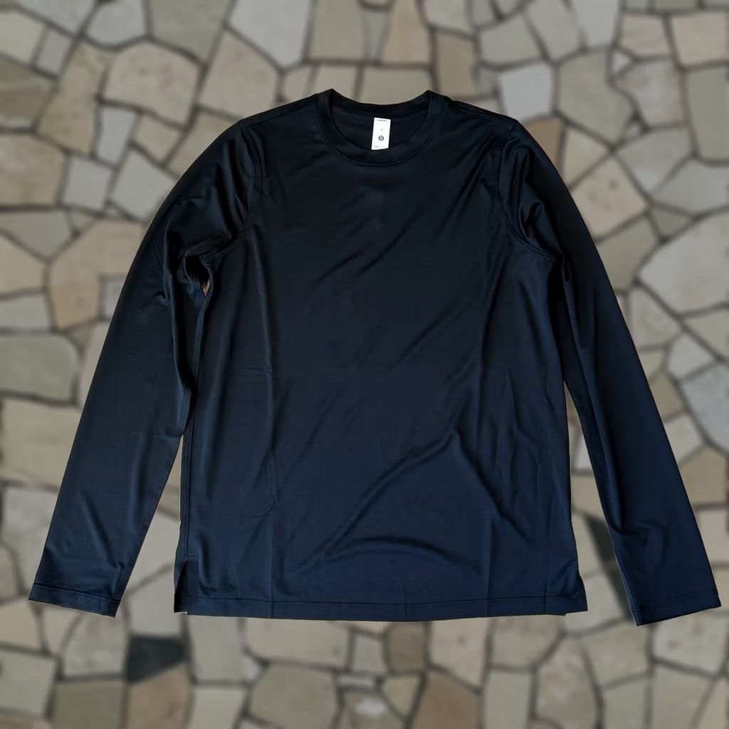 Lululemon Lululemon Ultralight Long-Sleeve Shirt Black Women's 6 Athleisure Sports Dance Size M / US 6-8 / IT 42-44 - 1 Thumbnail