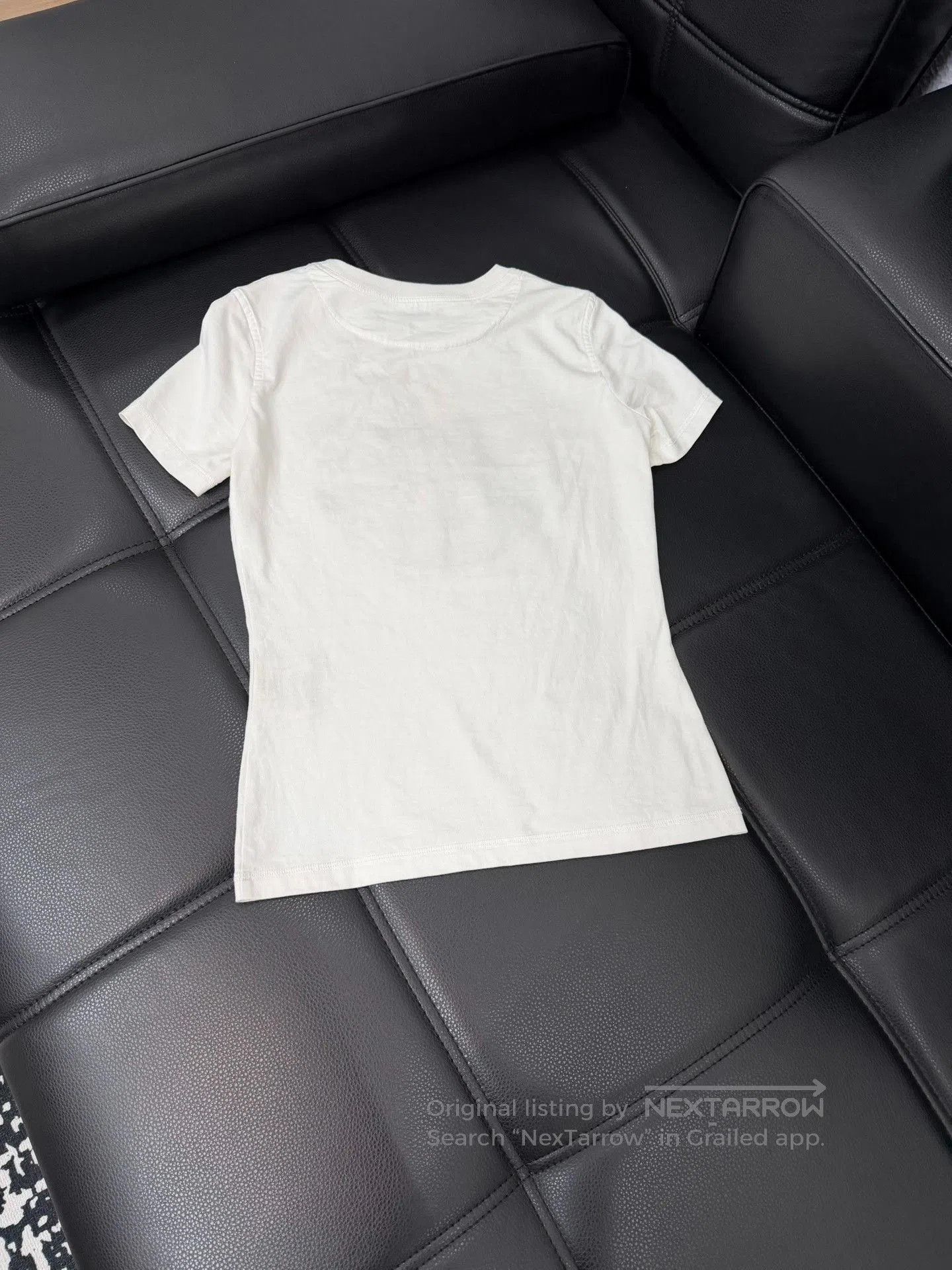 Hermes Hermès White Short-Sleeve Shirt. Size XXS / US 00 / IT 34 - 3 Thumbnail