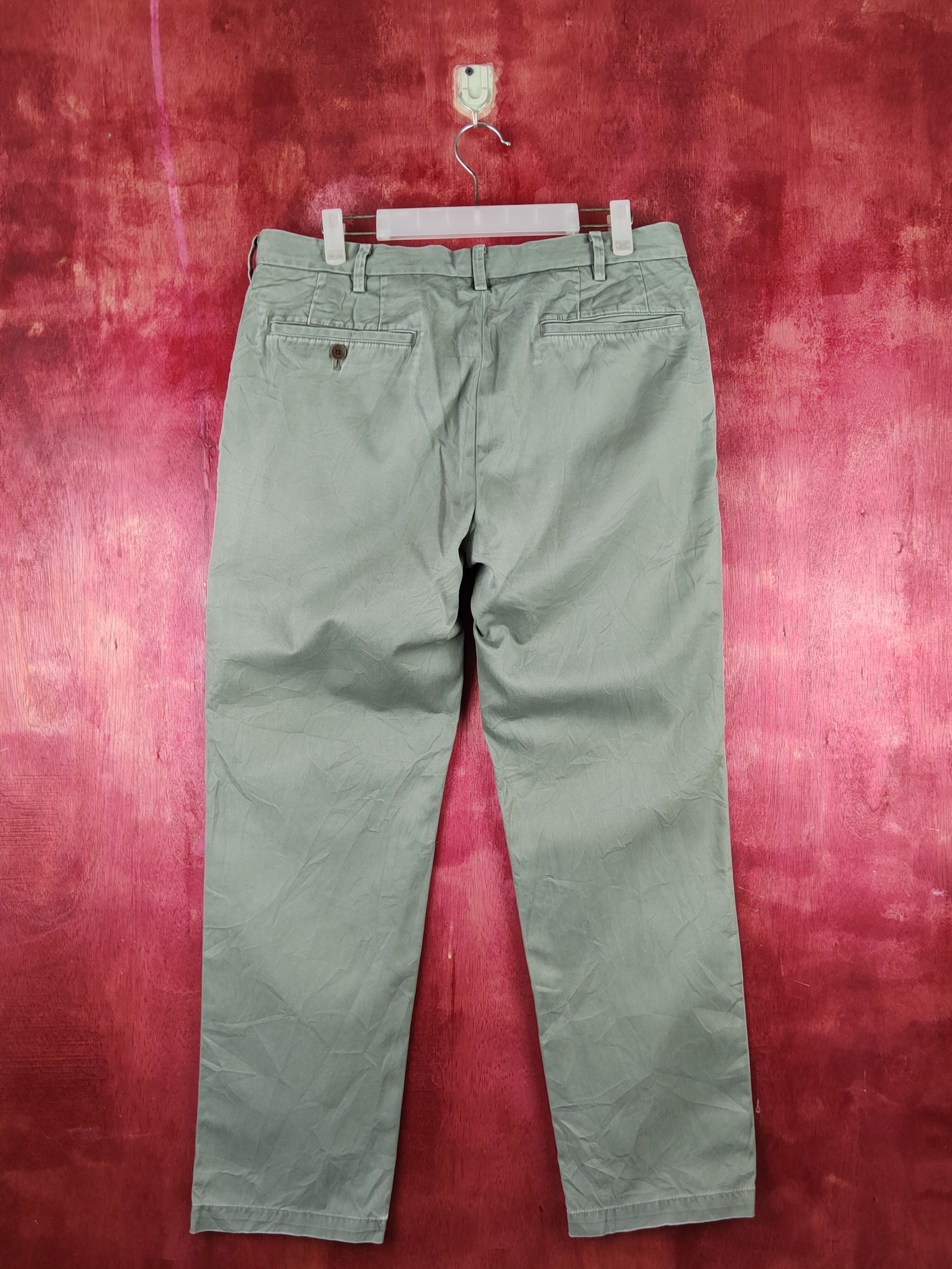 Japanese Brand × Uniqlo Uniqlo Green Multipocket Casual Pants #S1463 Size US 33 - 8 Thumbnail