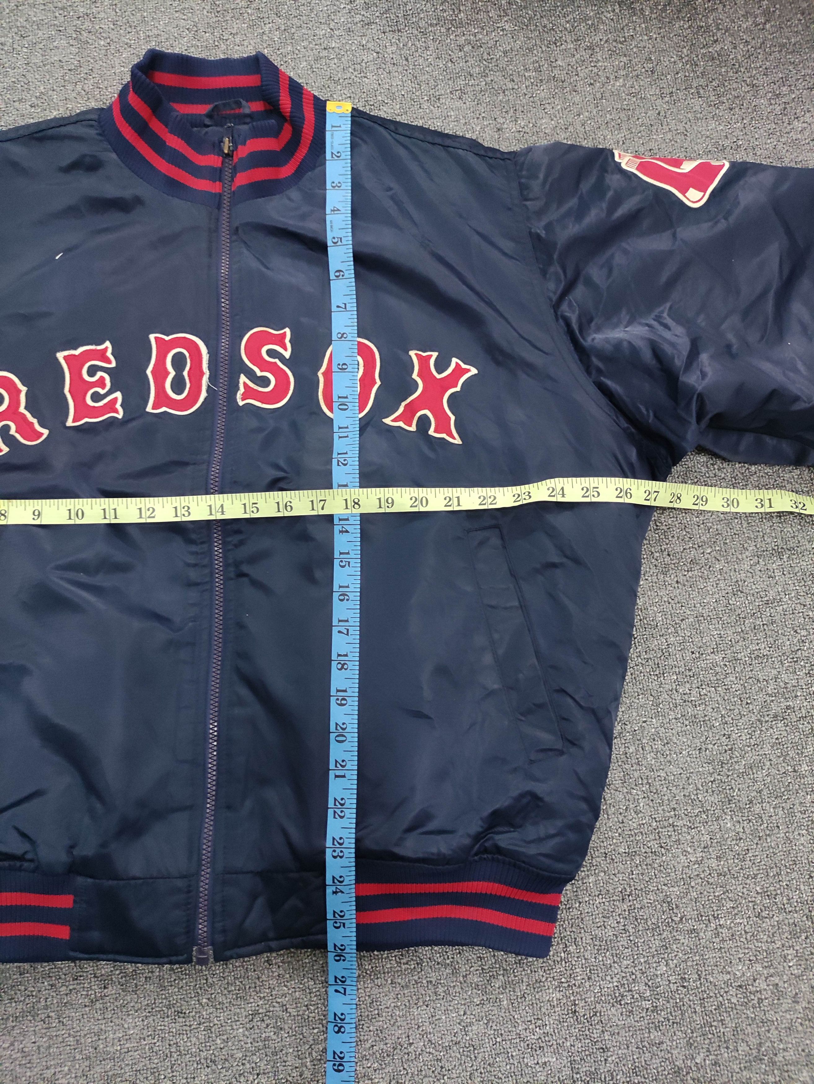 MLB Vintage Red Sox Mlb Varsity Jacket Zipper Size US XXL / EU 58 / 5 - 18 Thumbnail