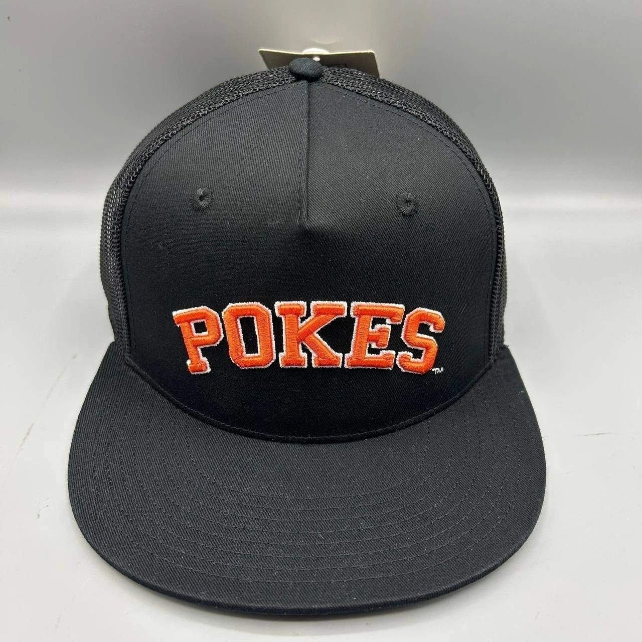 The Game Oklahoma State Cowboys Pokes NCAA Trucker Hat Men Snap Back Size ONE SIZE - 1 Thumbnail
