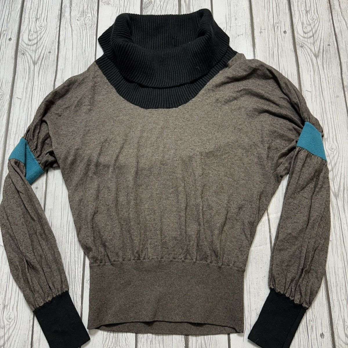 Iceberg Iceberg silk cashmere turtleneck sweater Size M / US 6-8 / IT 42-44 - 3 Thumbnail