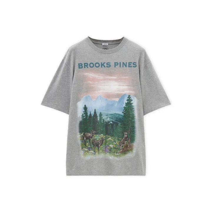 Loewe Loewe Landscape Print Short Sleeve T-Shirt Size US M / EU 48-50 / 2 - 1 Thumbnail
