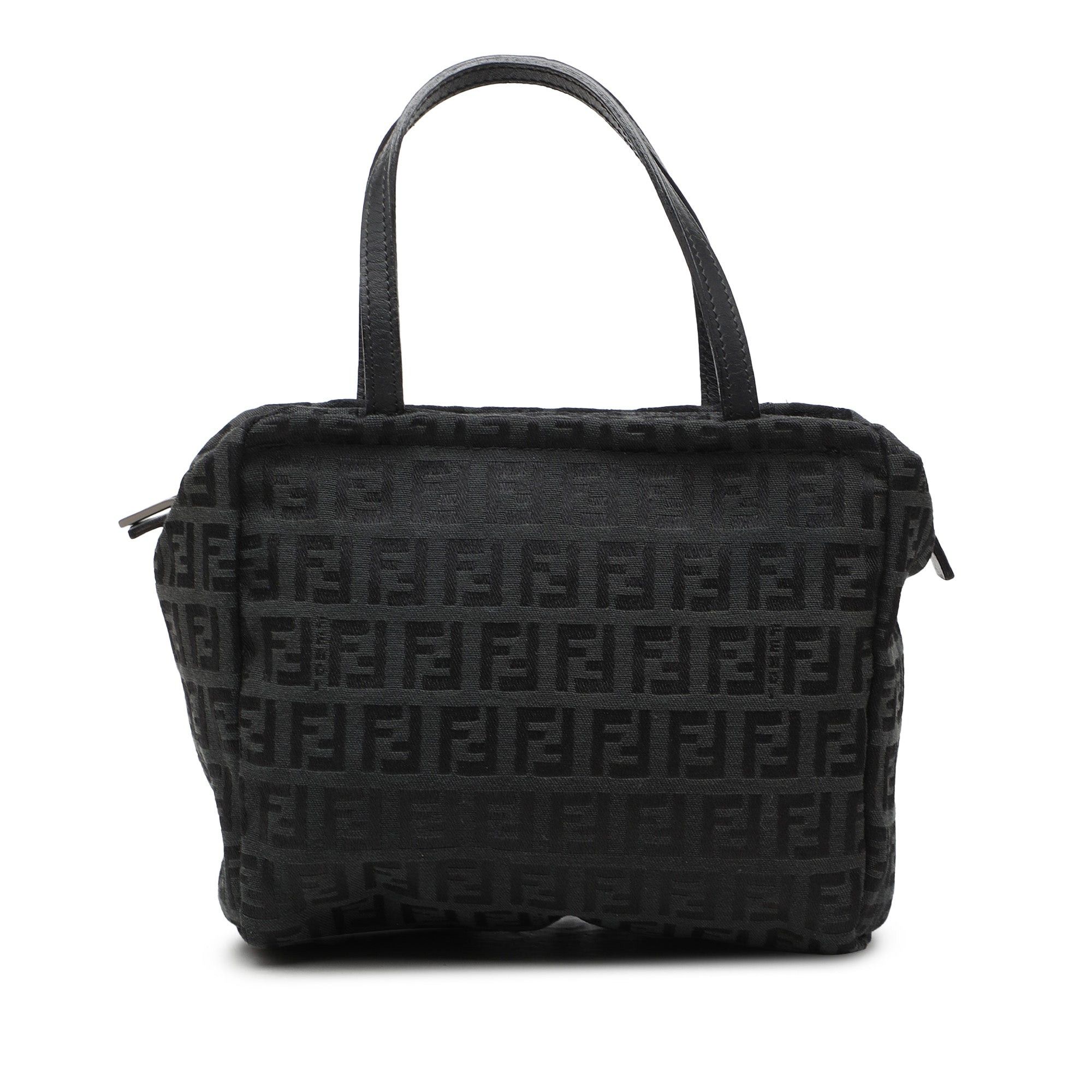 Fendi Zucchino Canvas Handbag Size ONE SIZE - 1 Thumbnail