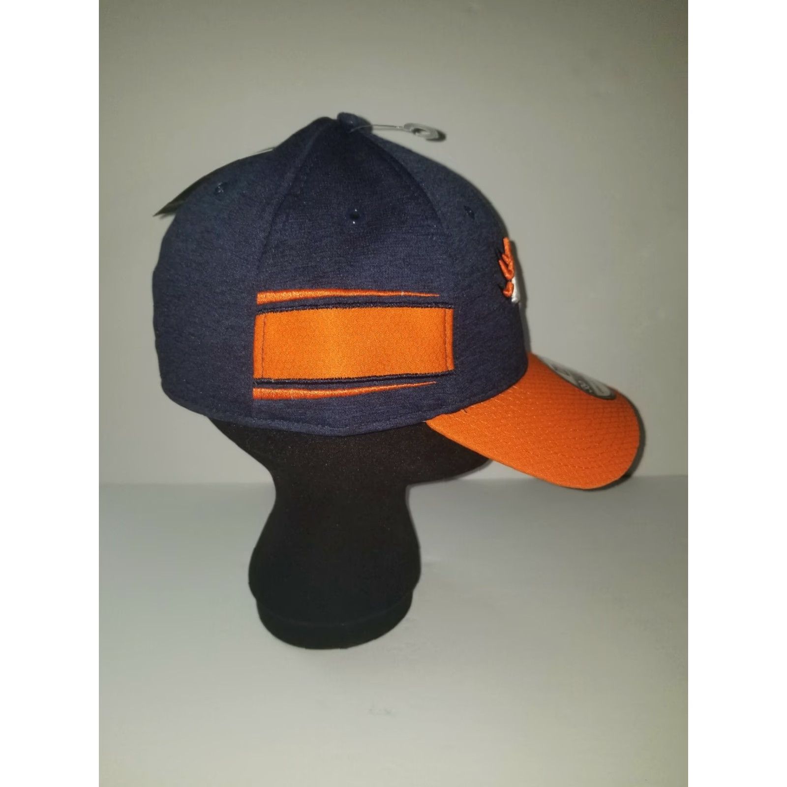 New Era VINTAGE Denver Broncos Hat Baseball Cap 39Thirty L XL Fitted Blue New Era Mens XL Size ONE SIZE - 3 Thumbnail