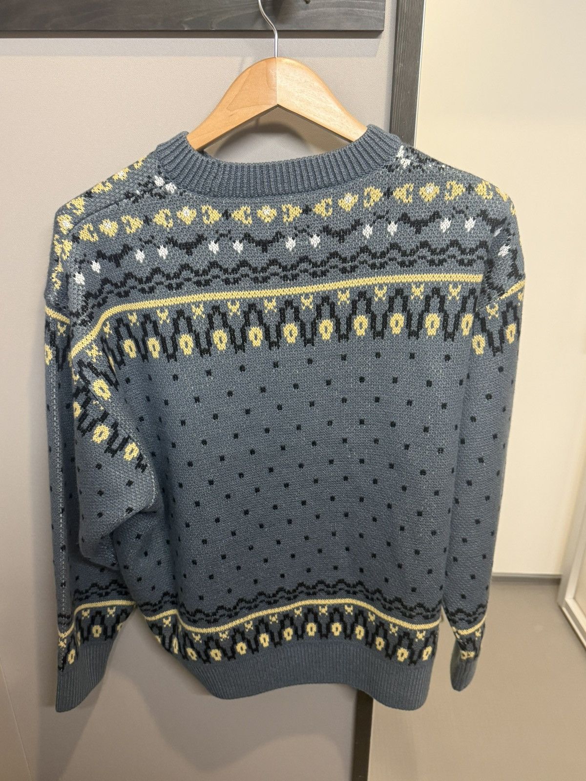 Kapital Kapital Kapsize Blue Canoe Knit Sweater AW25 Brand New Size US L / EU 52-54 / 3 - 4 Thumbnail