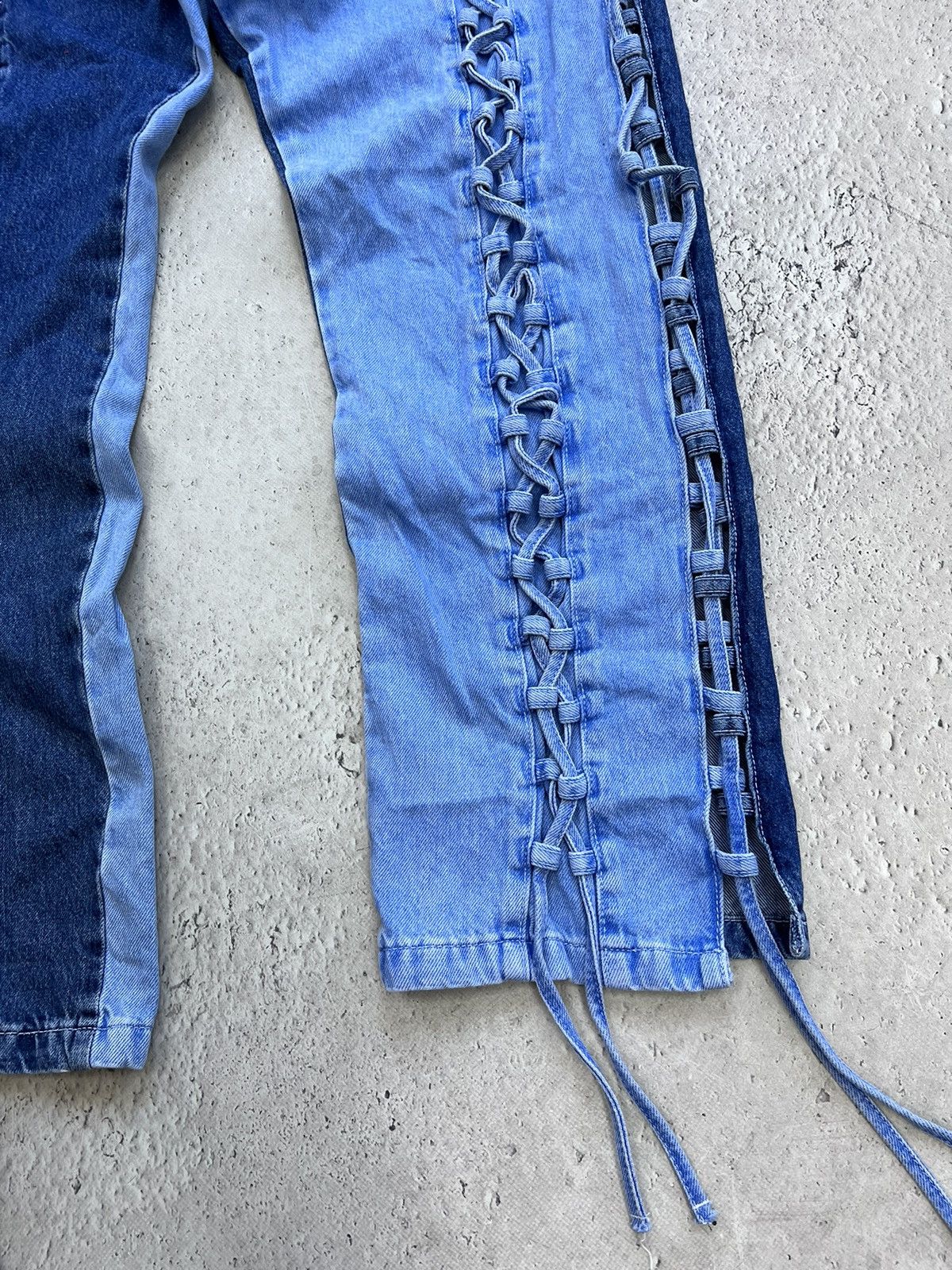 Japanese Brand × Vintage Vintage Junya Watanabe Balenciaga Style Cargo Bondage Pants Size US 34 / EU 50 - 5 Thumbnail