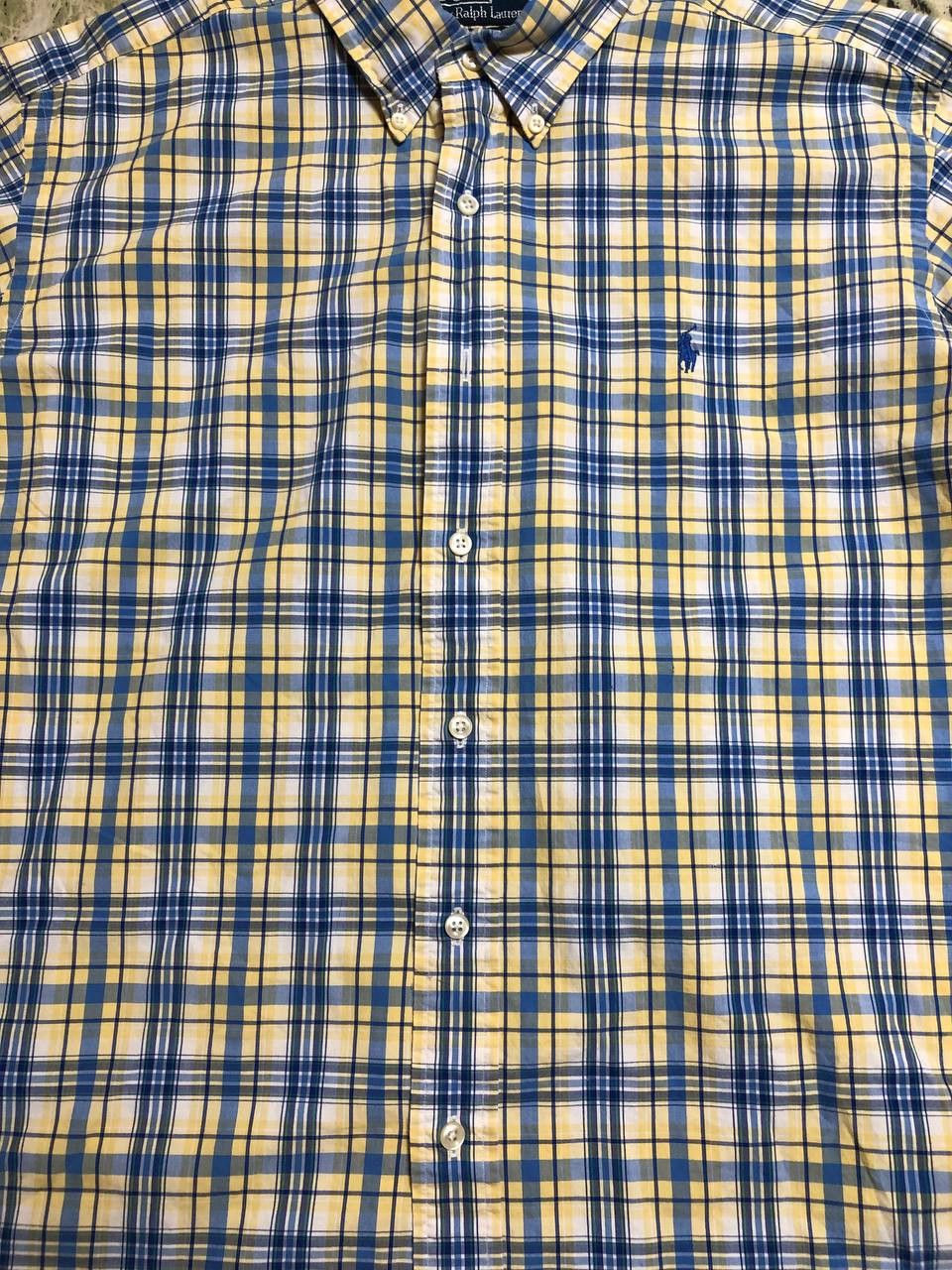 Polo Ralph Lauren Ralph Lauren Polo Short Sleeve Button-Down Oxford Shirt Size US XL / EU 56 / 4 - 6 Thumbnail