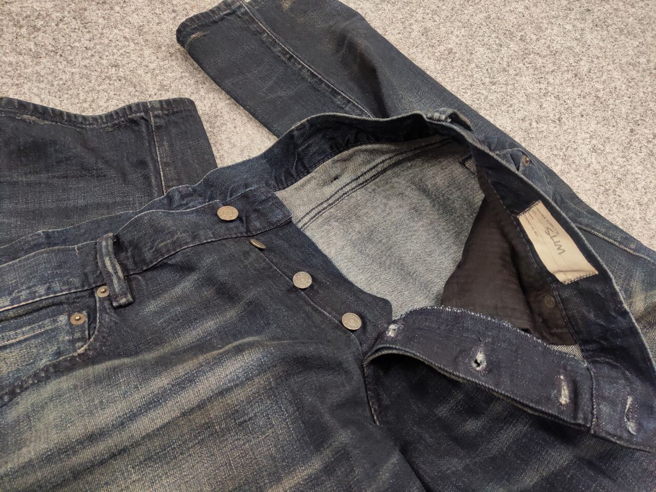 Polo Ralph Lauren Vintage Denim Supply Ralph Lauren Trendy Faded Denim Jeans Size US 36 / EU 52 - 15 Thumbnail