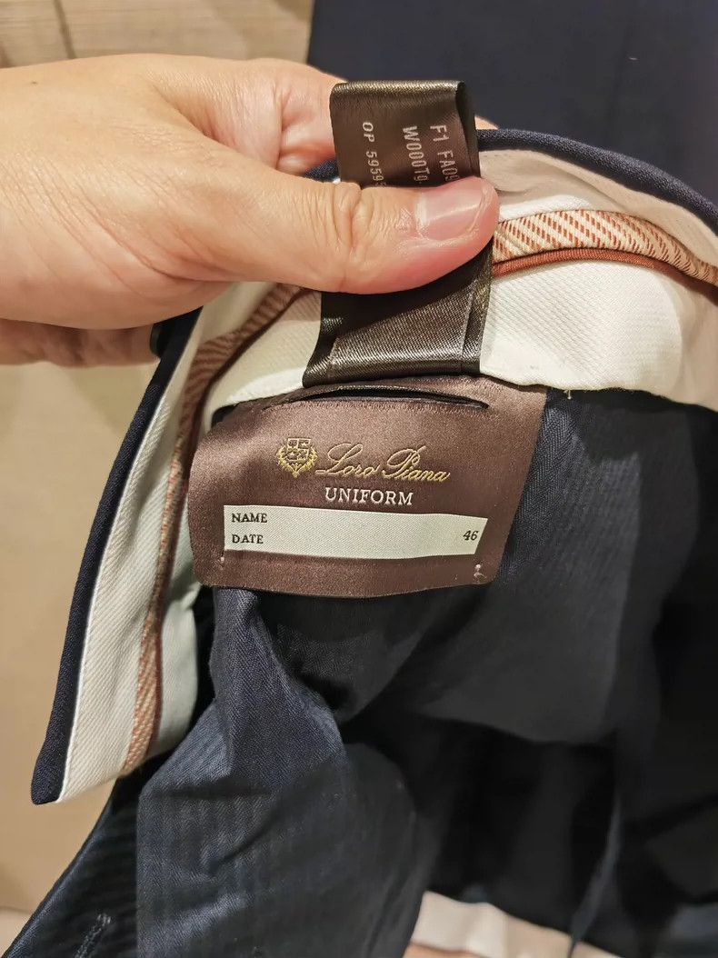 Loro Piana LORO PIANA A dark blue suit Size XS / US 0-2 / IT 36-38 - 7 Thumbnail