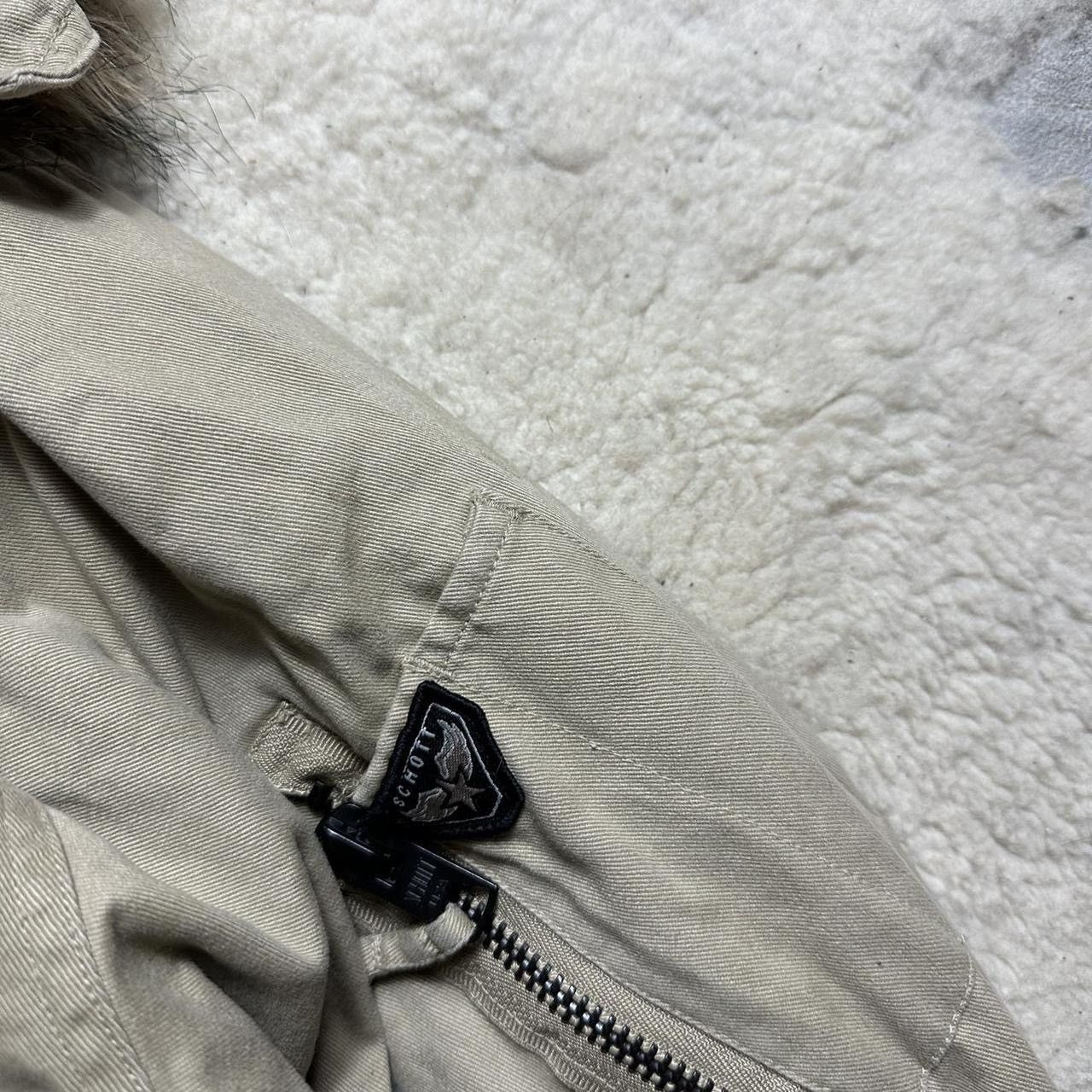 Schott × Vintage Vintage 90s Schott military parka jacket Size US M / EU 48-50 / 2 - 7 Thumbnail