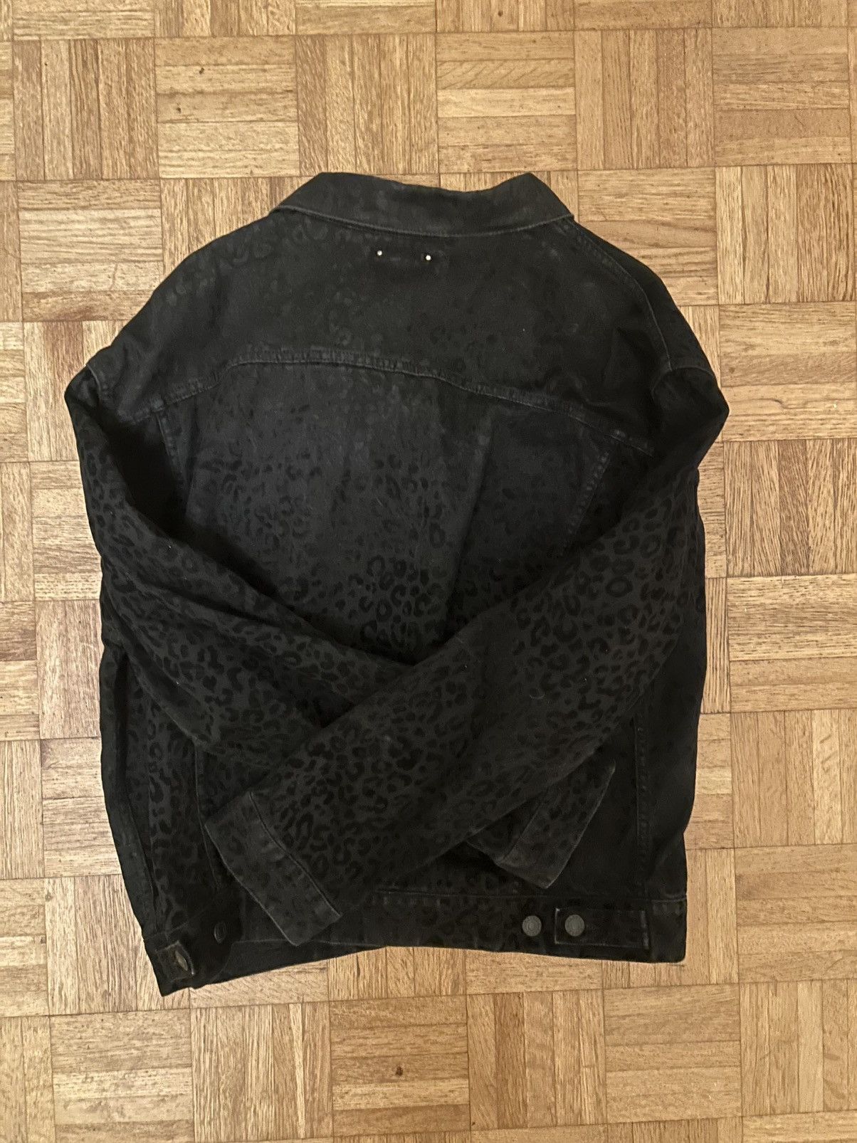 Japanese Brand Minedenim Oversized zebra-print denim jacket Size US L / EU 52-54 / 3 - 2 Thumbnail
