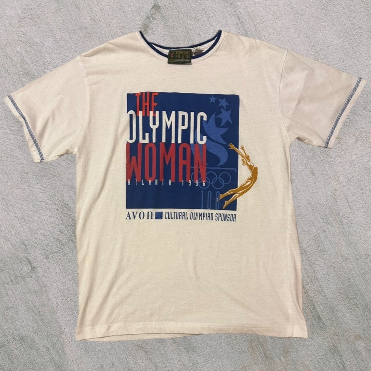 USA Olympics 1996 The Olympic Woman vintage tee Size M / US 6-8 / IT 42-44 - 1 Thumbnail